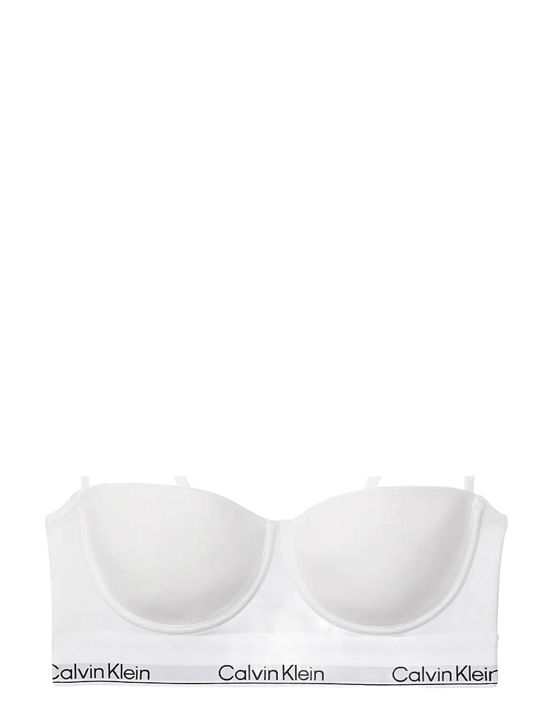 Calvin Klein - LIGHTLY LINED BALCONETTE (LONGLI - push up rinnahoidjad - white - 1