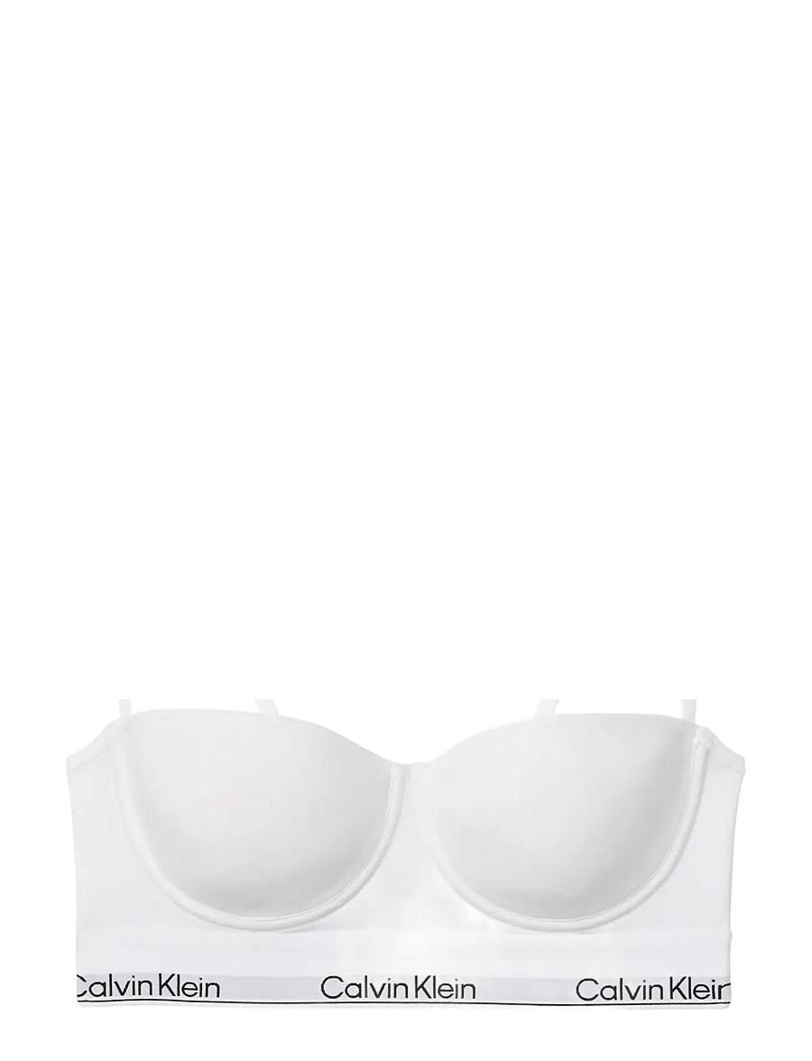 Calvin Klein - LIGHTLY LINED BALCONETTE (LONGLI - laveste priser - white - 1