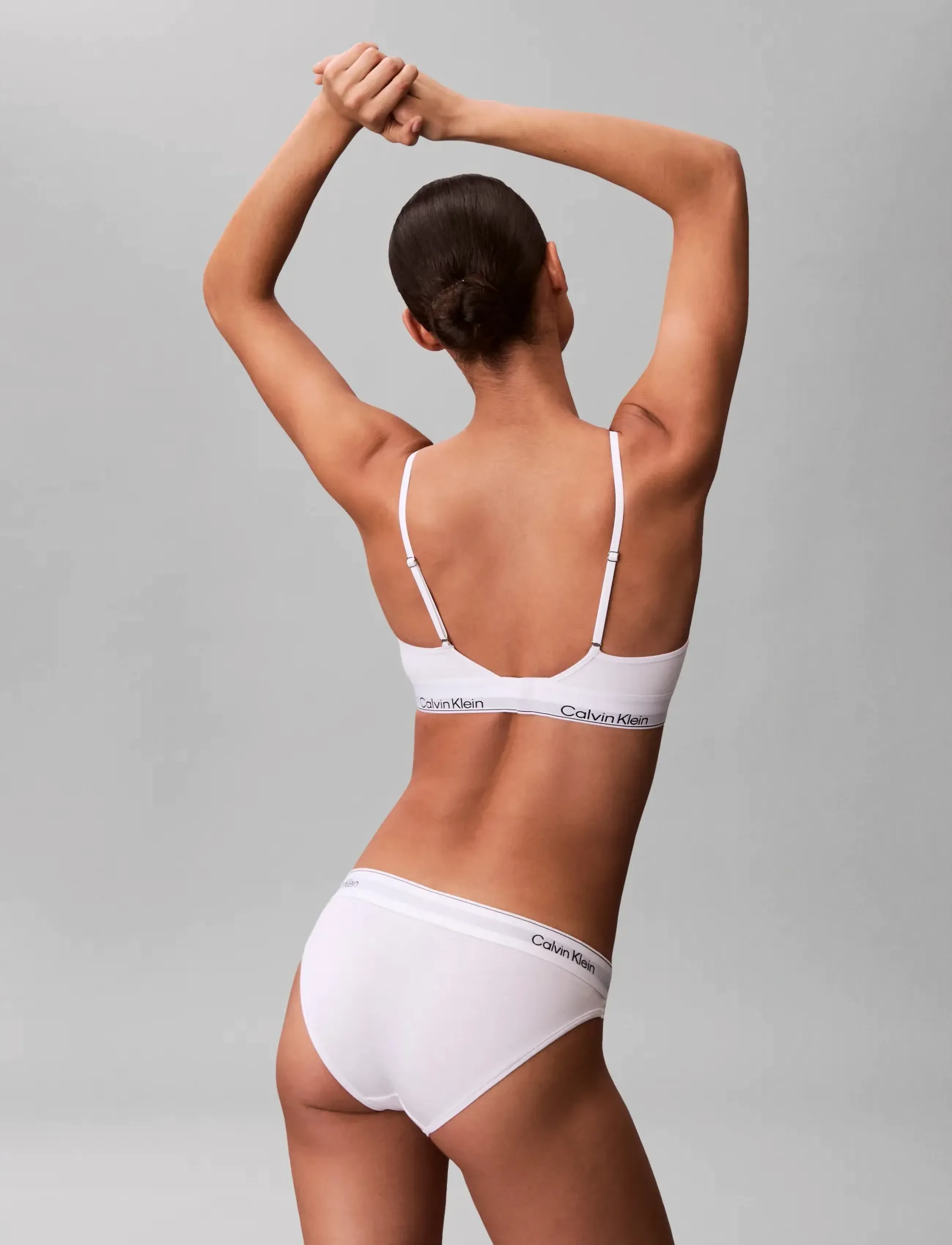 Calvin Klein - LIGHTLY LINED BALCONETTE (LONGLI - laveste priser - white - 3