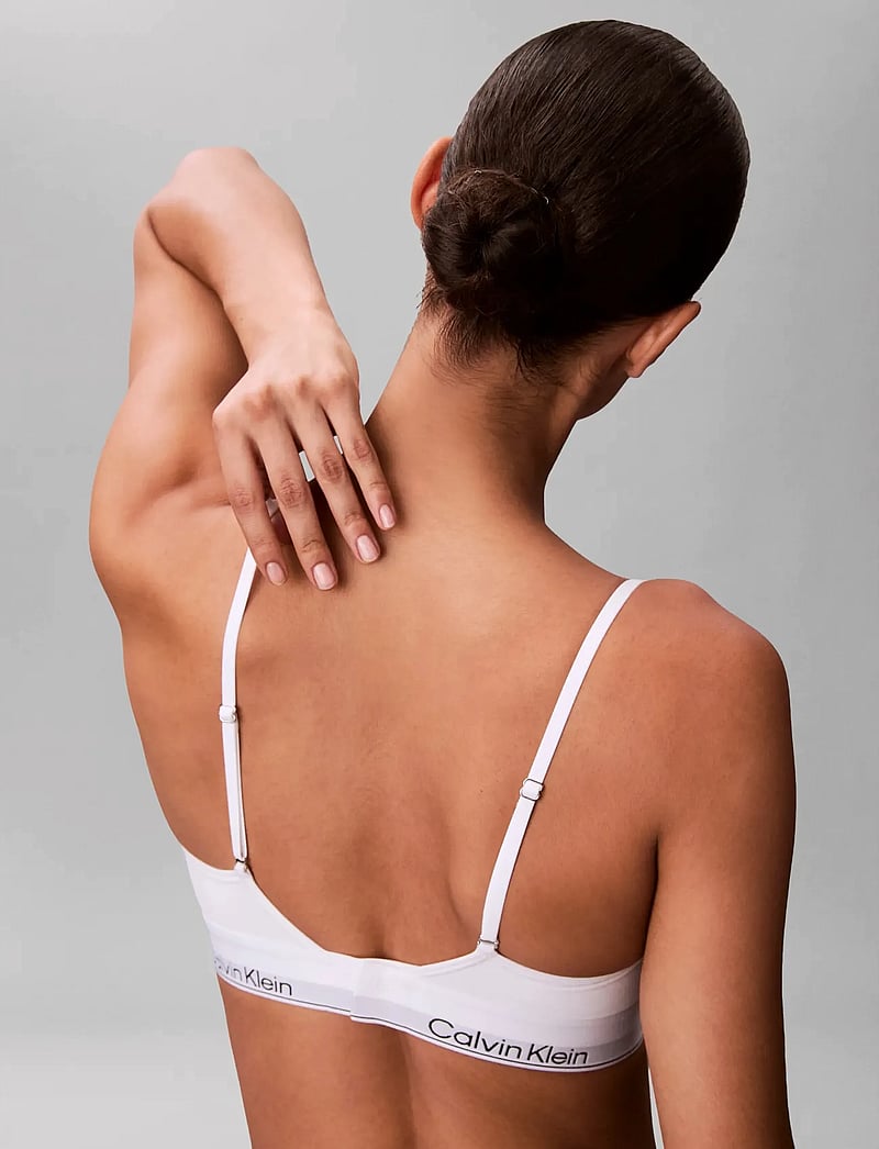 Calvin Klein - LIGHTLY LINED BALCONETTE (LONGLI - push up rinnahoidjad - white - 4