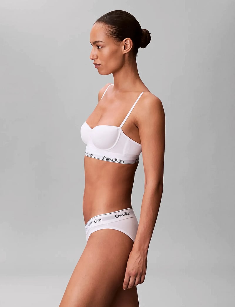 Calvin Klein - LIGHTLY LINED BALCONETTE (LONGLI - push up rinnahoidjad - white - 5