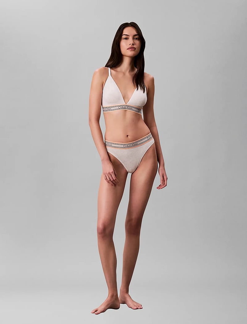 Calvin Klein - LIGHTLY LINED TRIANGLE - bralette - snow heather - 0