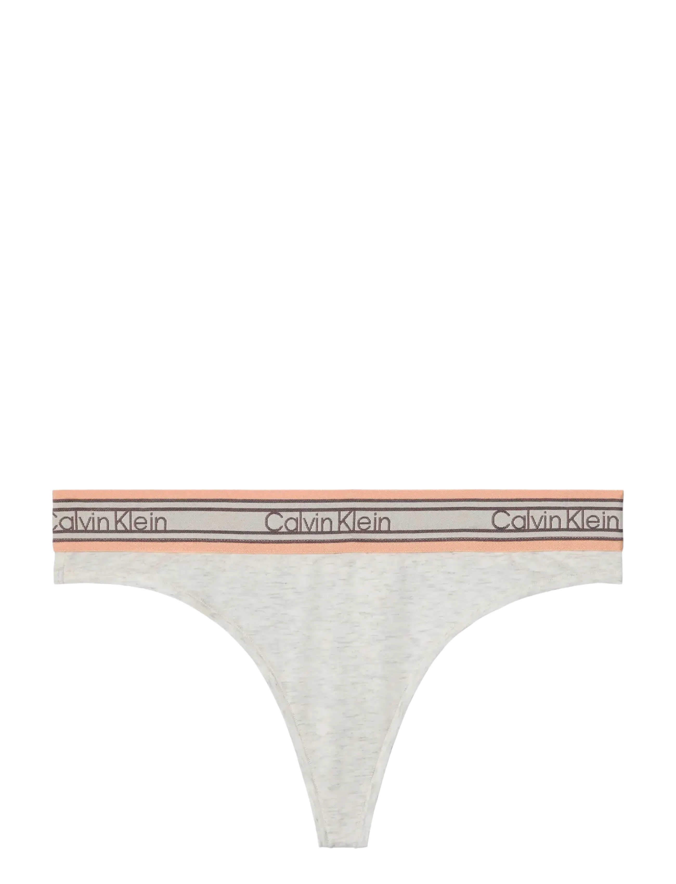 Calvin Klein THONG - Lingerie - SNOW HEATHER / grey