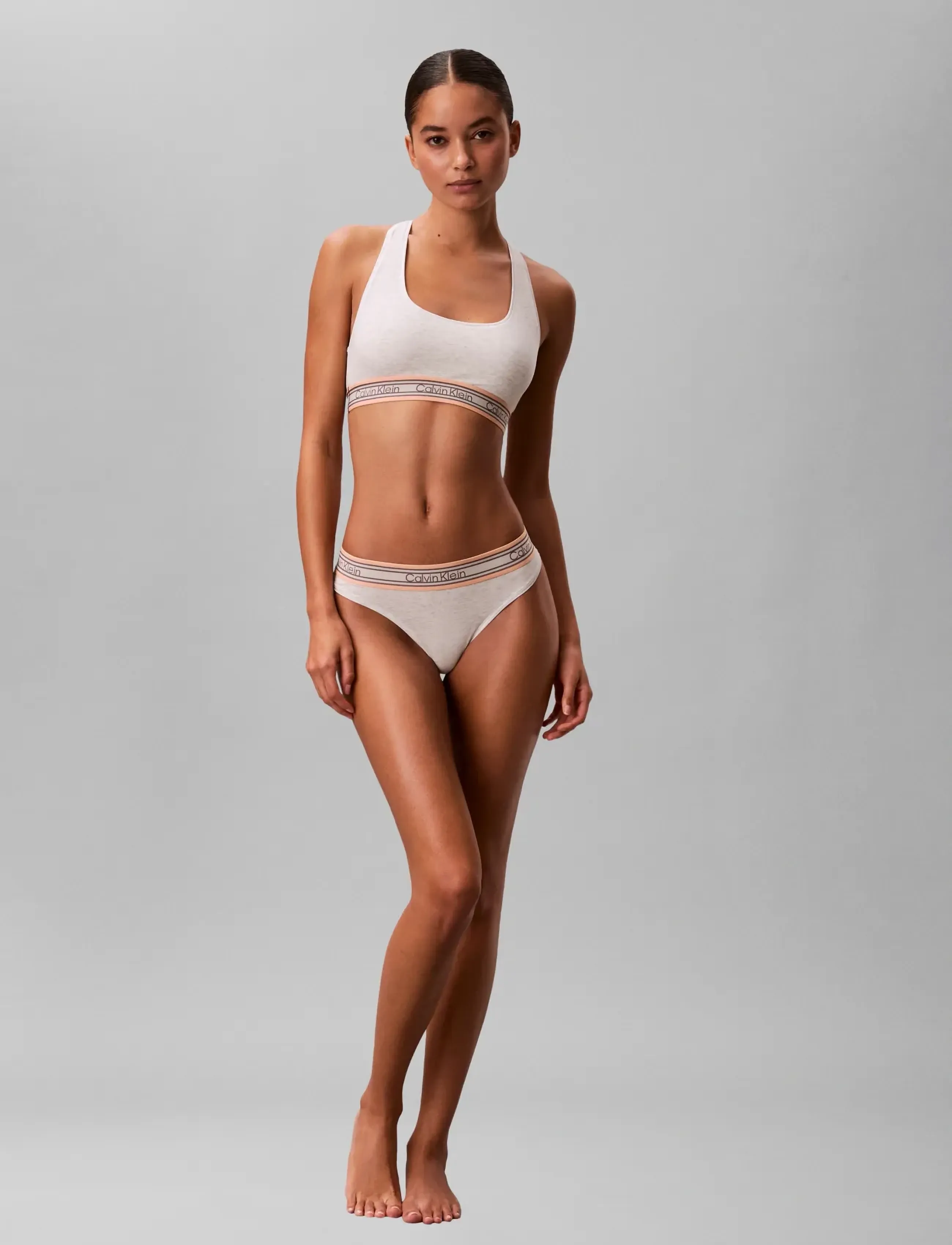 Calvin Klein Thong, M, Grey, Trusser > G-Streng, Dame