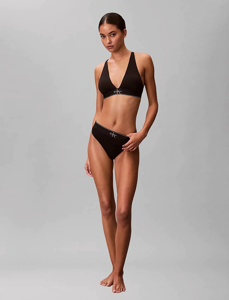 Calvin Klein - LIGHTLY LINED TRIANGLE - bralette - black - 0