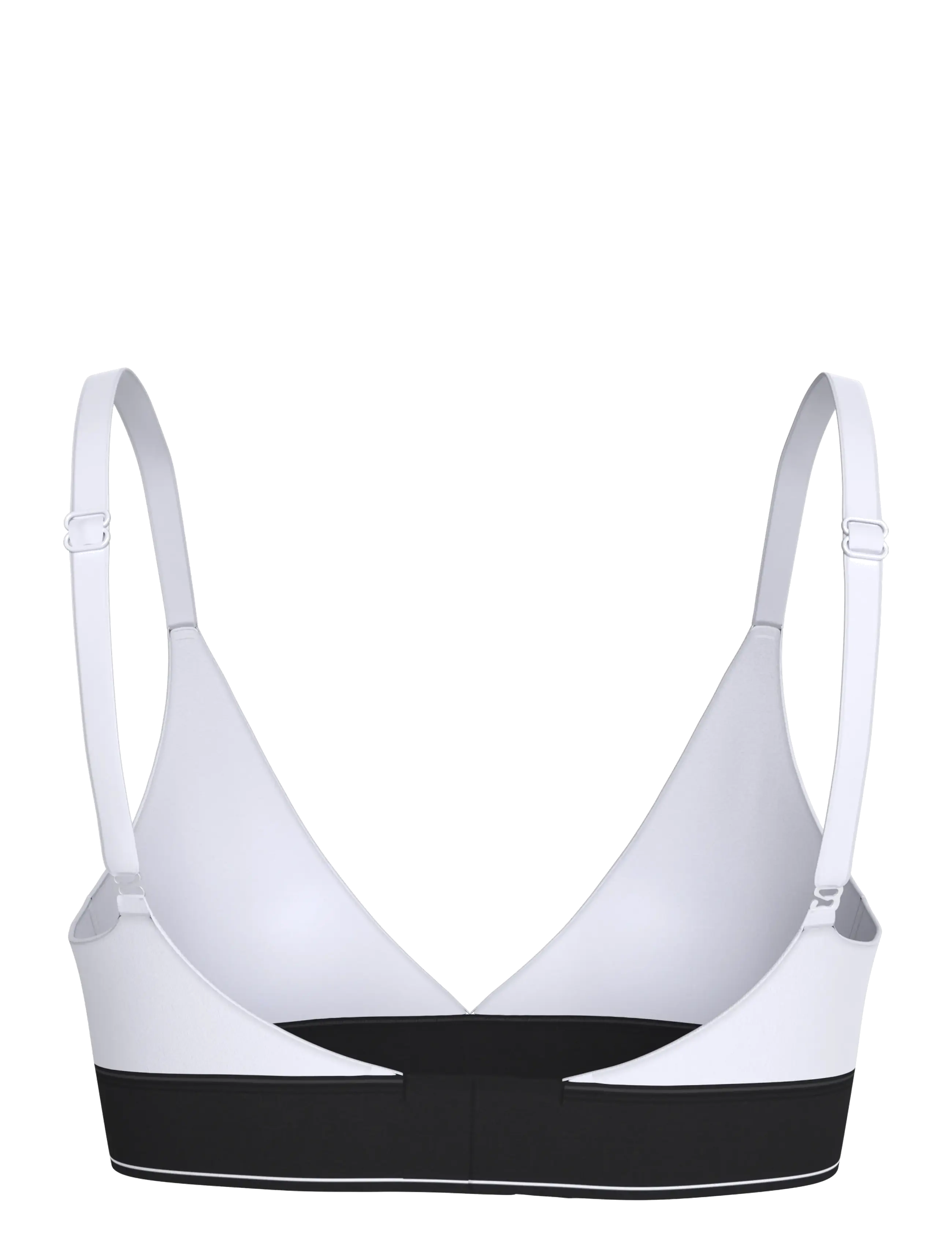 Calvin Klein - LIGHTLY LINED TRIANGLE - rinnahoidja - white - 2