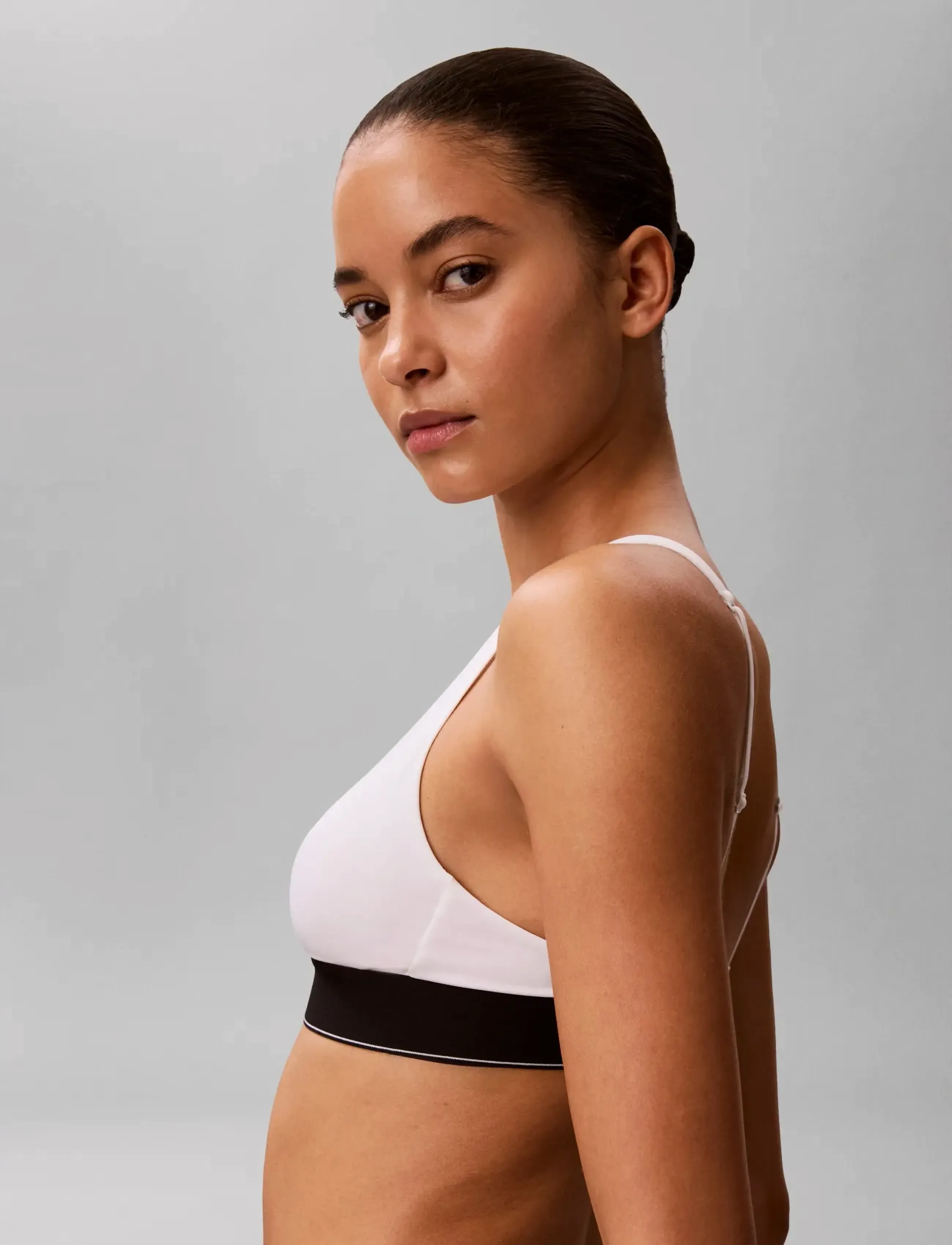 Calvin Klein - LIGHTLY LINED TRIANGLE - bralette - white - 4