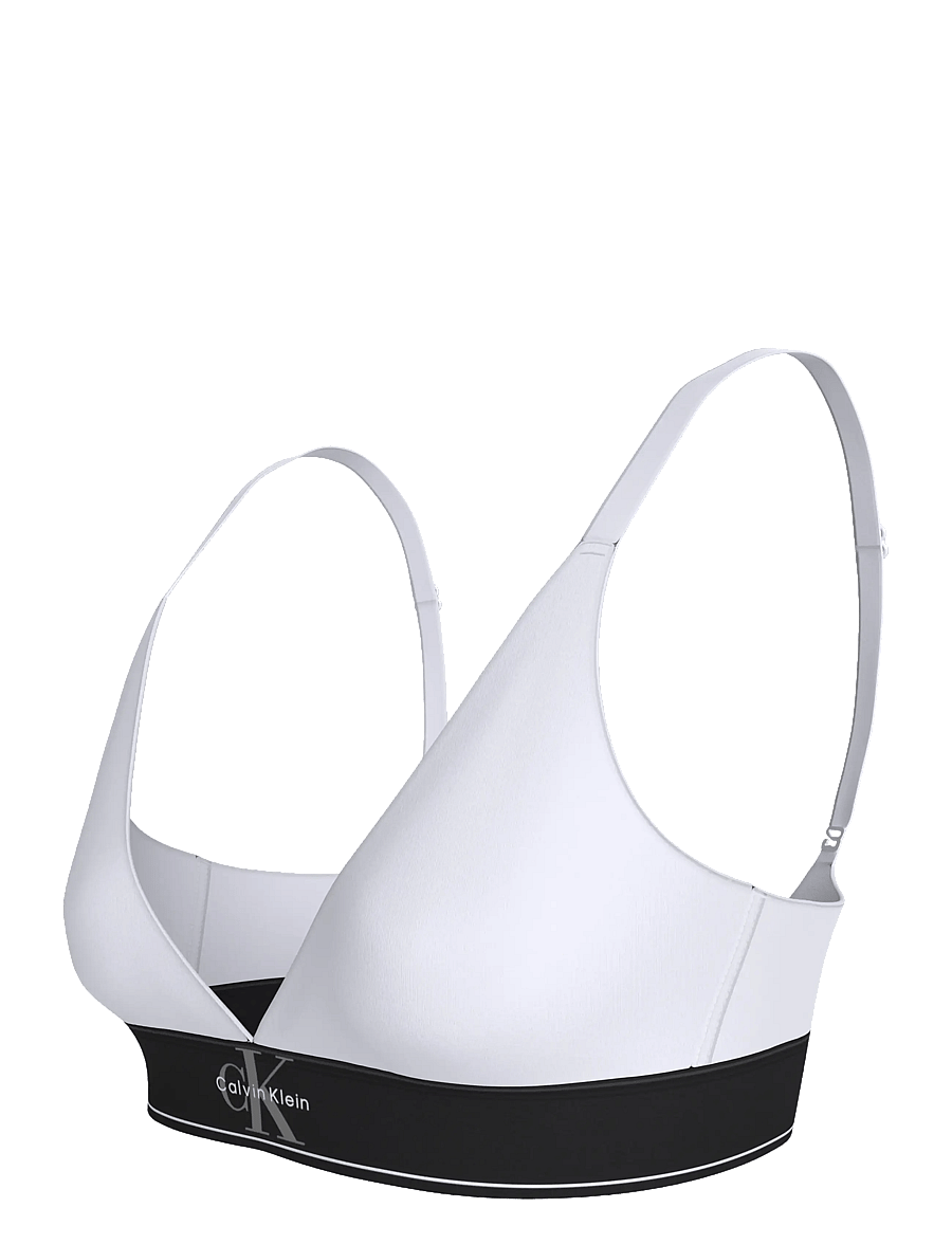 Calvin Klein - LIGHTLY LINED TRIANGLE - rinnahoidja - white - 4