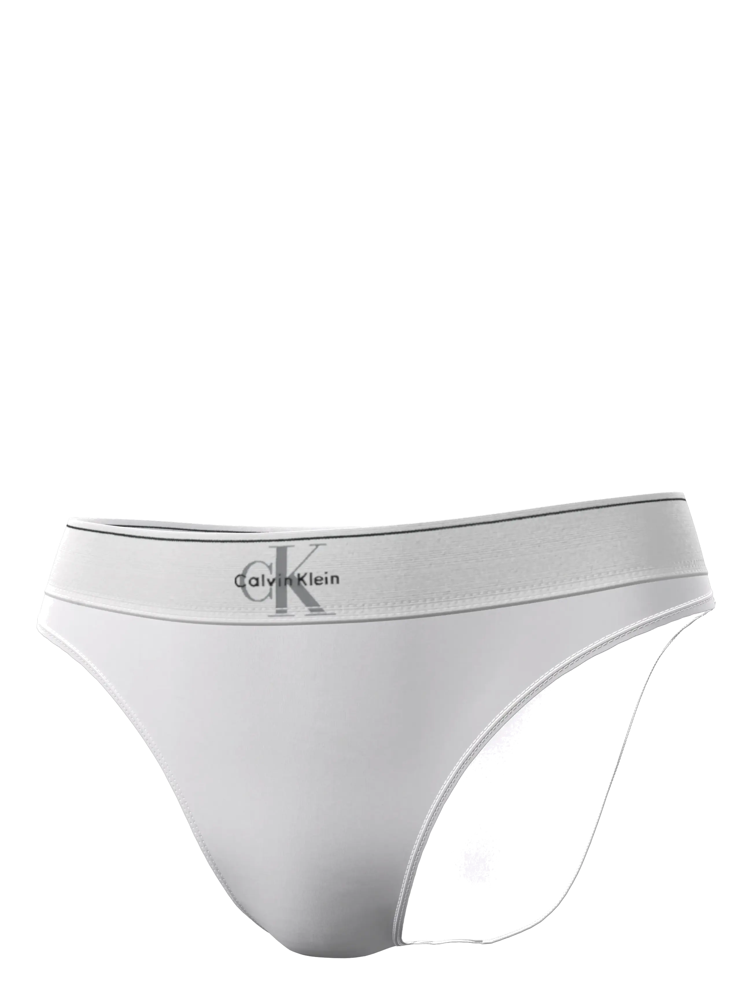 Calvin Klein - HIGH WAIST BIKINI - briefs - white - 3