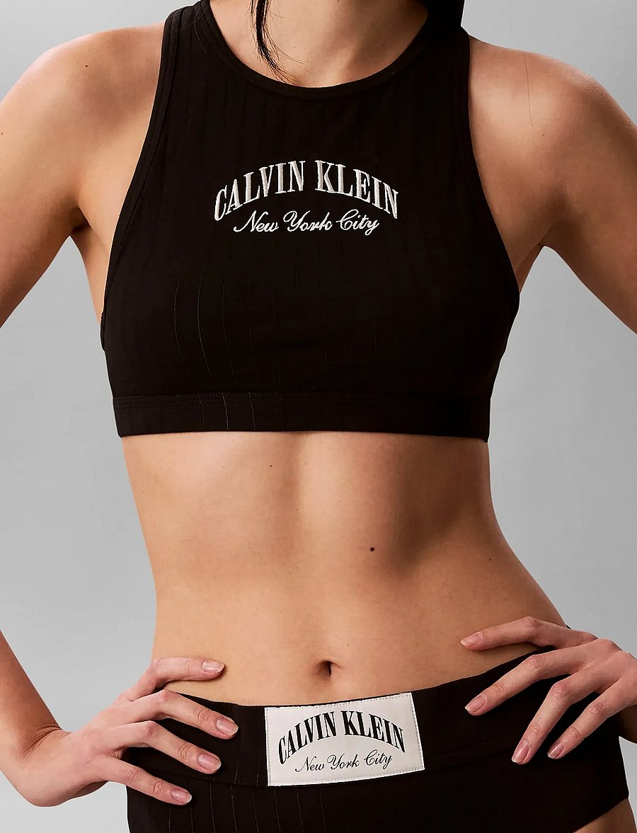Calvin Klein - UNLINED BRALETTE - bralette - black - 4