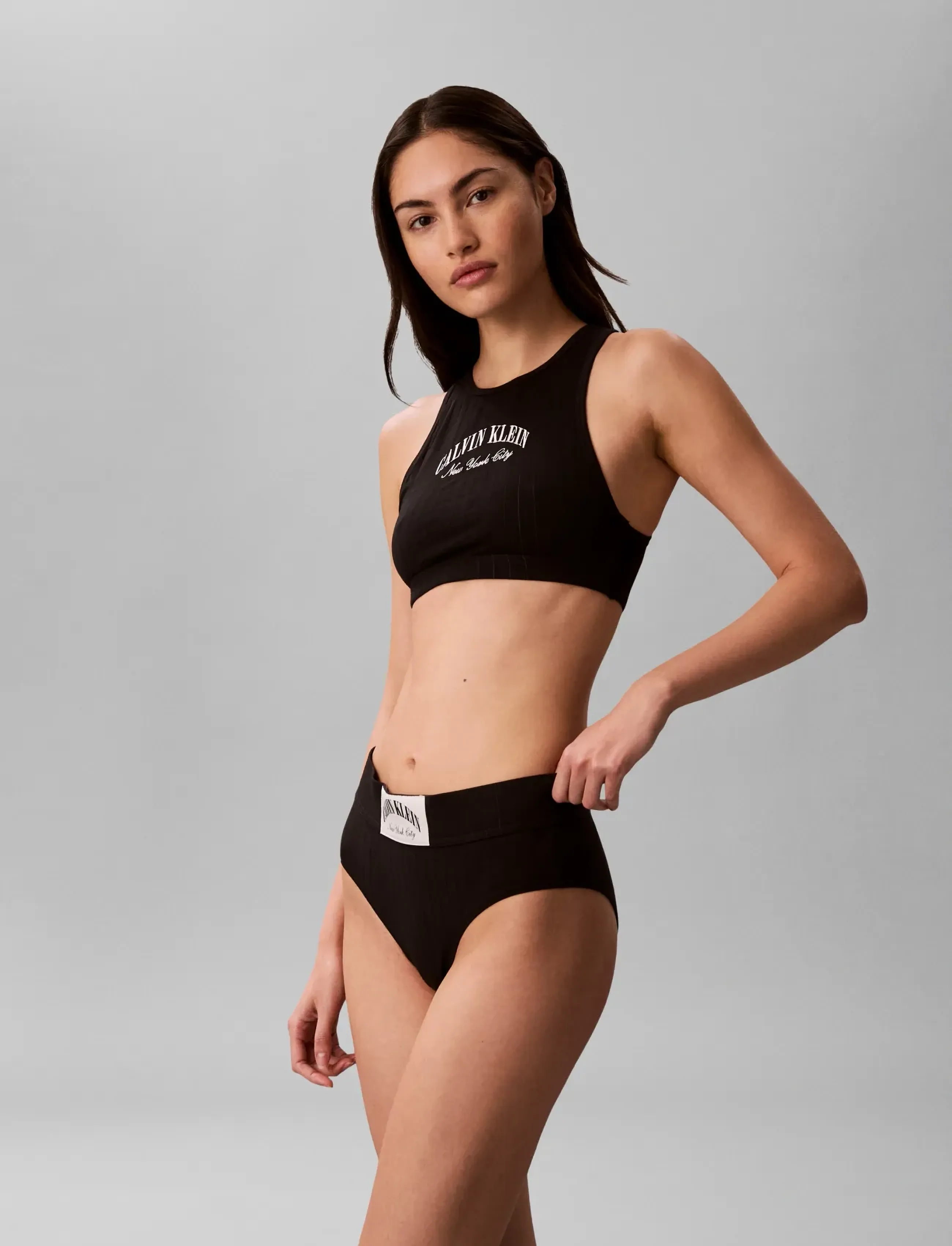 Calvin Klein - UNLINED BRALETTE - bralette - black - 5