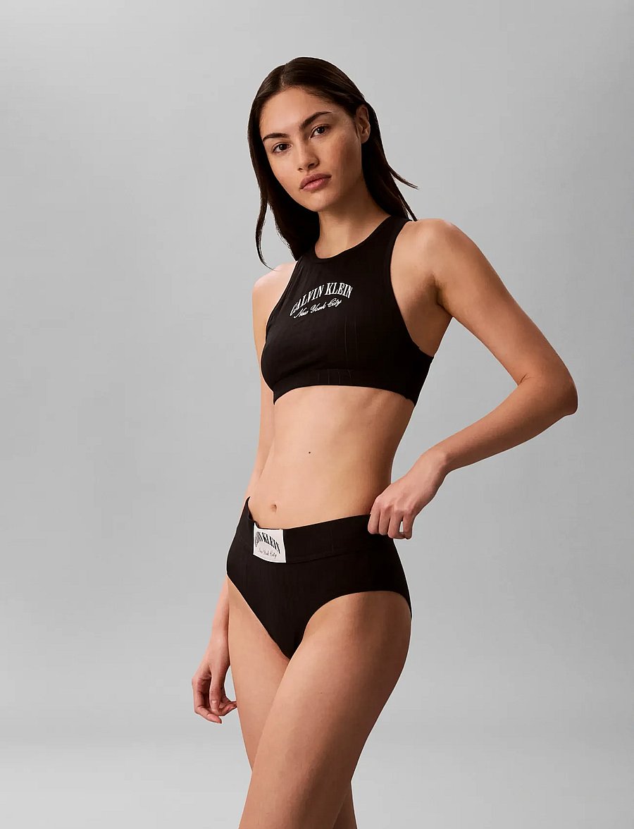 Calvin Klein - UNLINED BRALETTE - bralette - black - 5