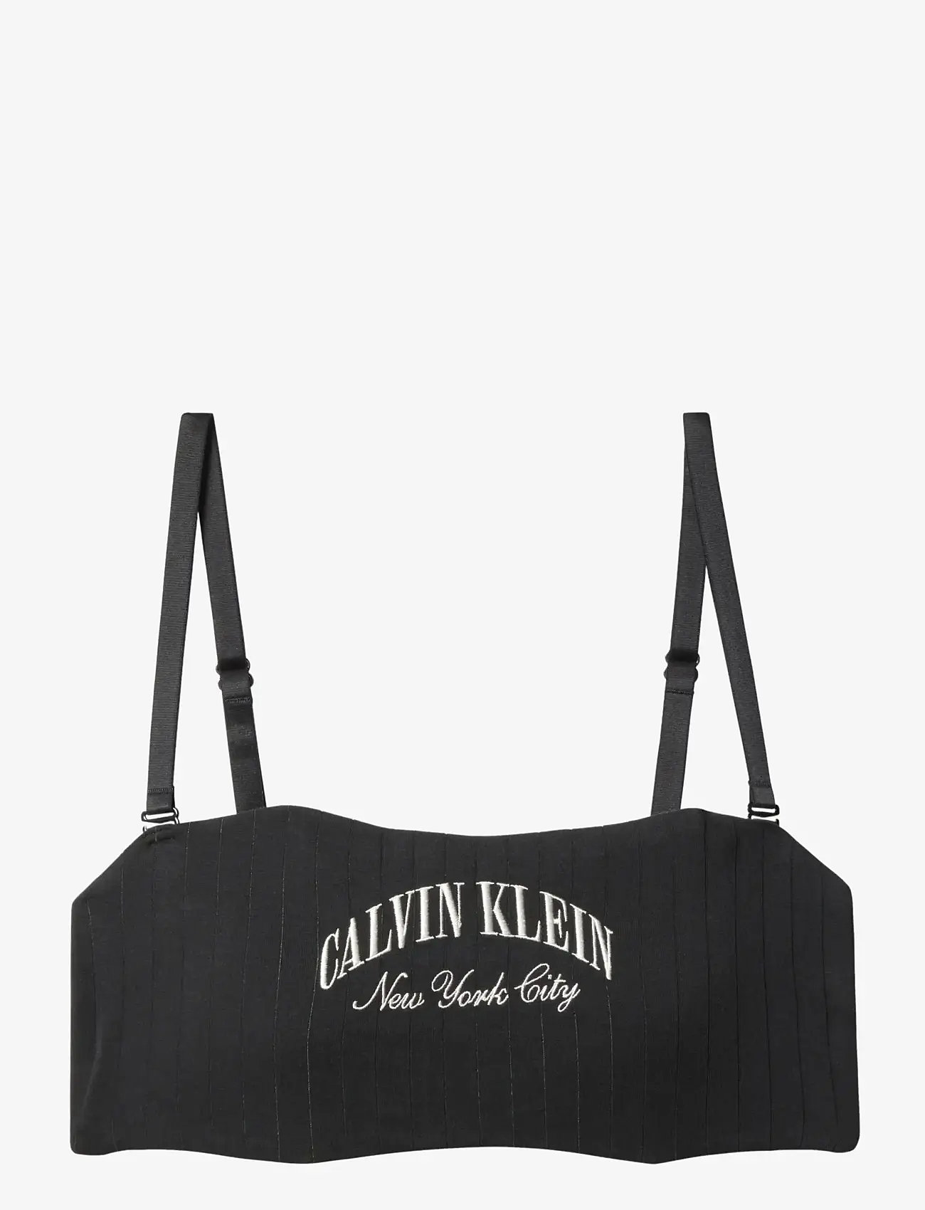 Calvin Klein - LIGHTLY LINED BANDEAU - bralette - black - 1