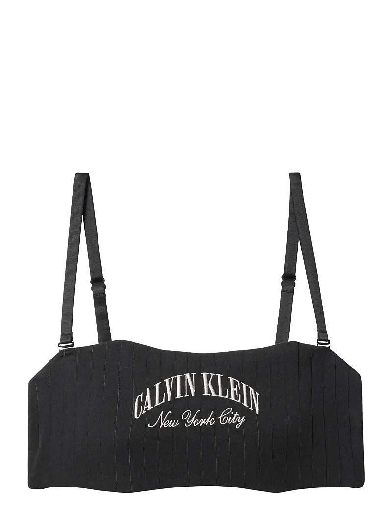 Calvin Klein - LIGHTLY LINED BANDEAU - bralette - black - 1