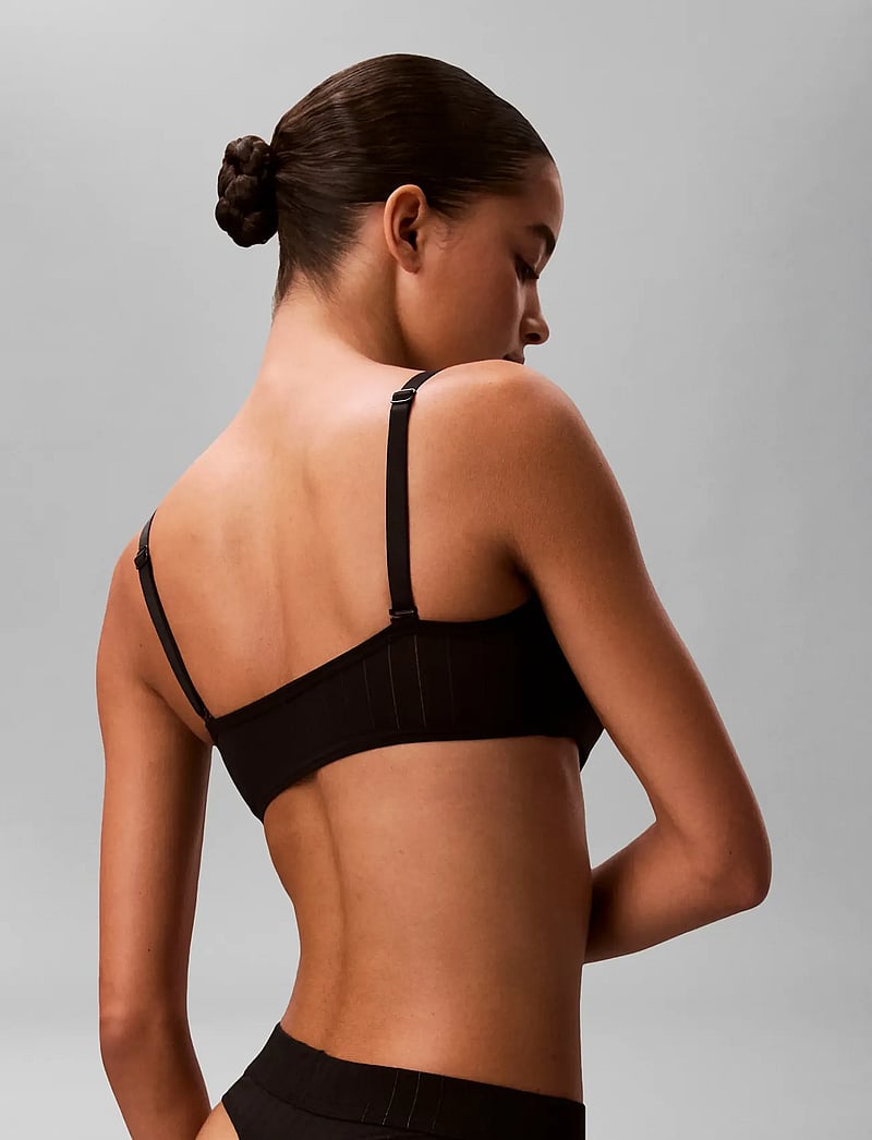 Calvin Klein - LIGHTLY LINED BANDEAU - bralette - black - 4