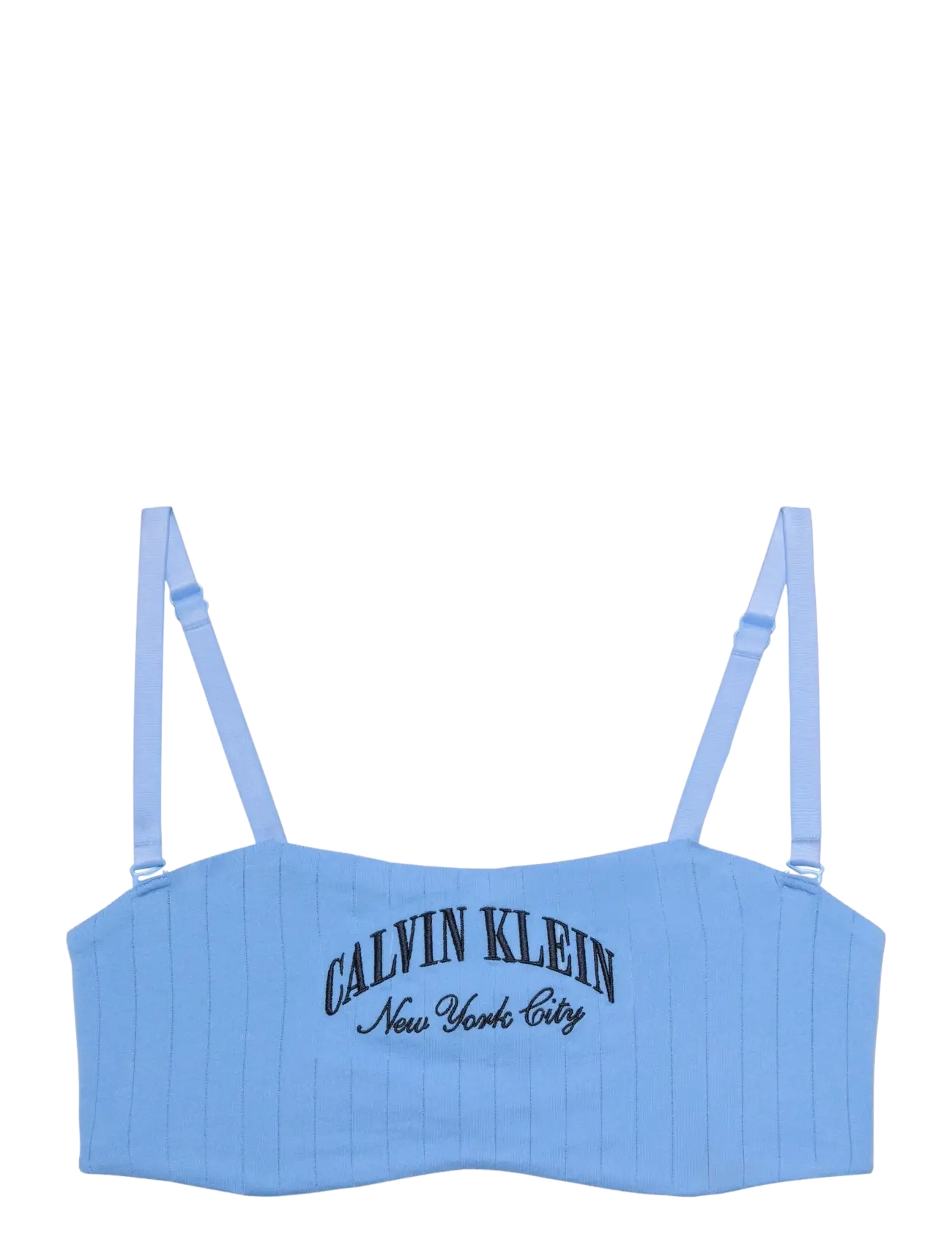 Calvin Klein LIGHTLY LINED BANDEAU - BHs - BLUE DESCENT / blue
