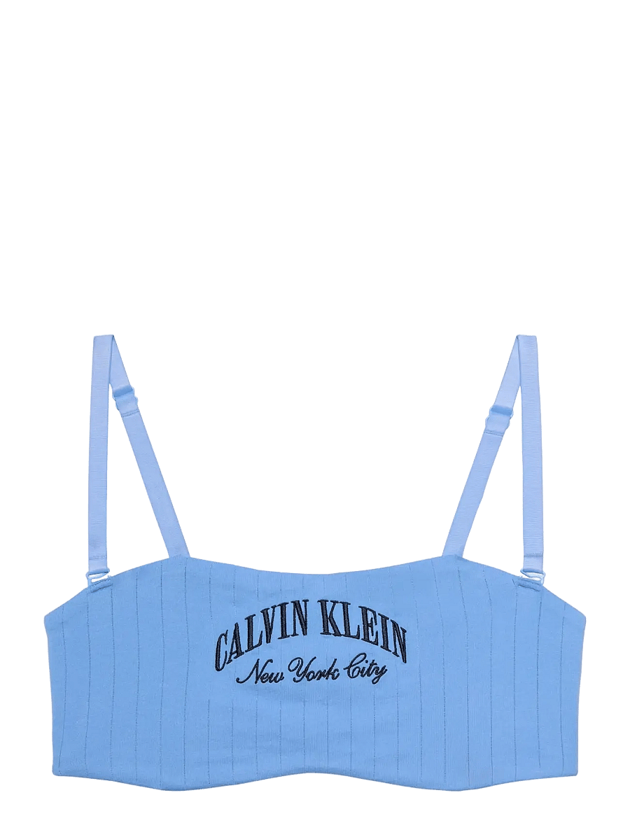 Calvin Klein - LIGHTLY LINED BANDEAU - bralette - blue descent - 1