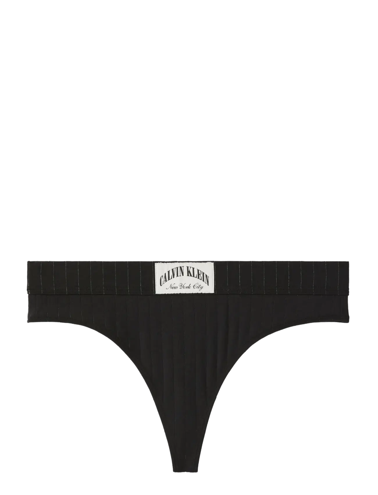 Calvin Klein THONG - Stringid - BLACK / black