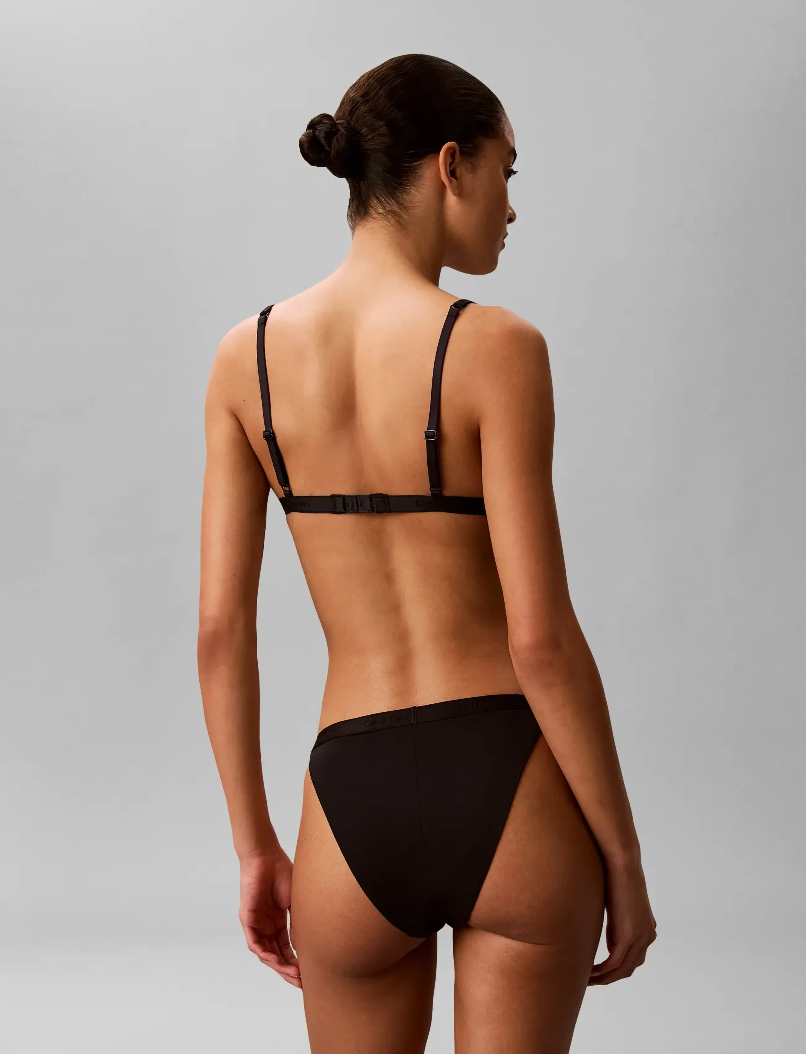 Calvin Klein - UNLINED TRIANGLE - bralette - black - 2