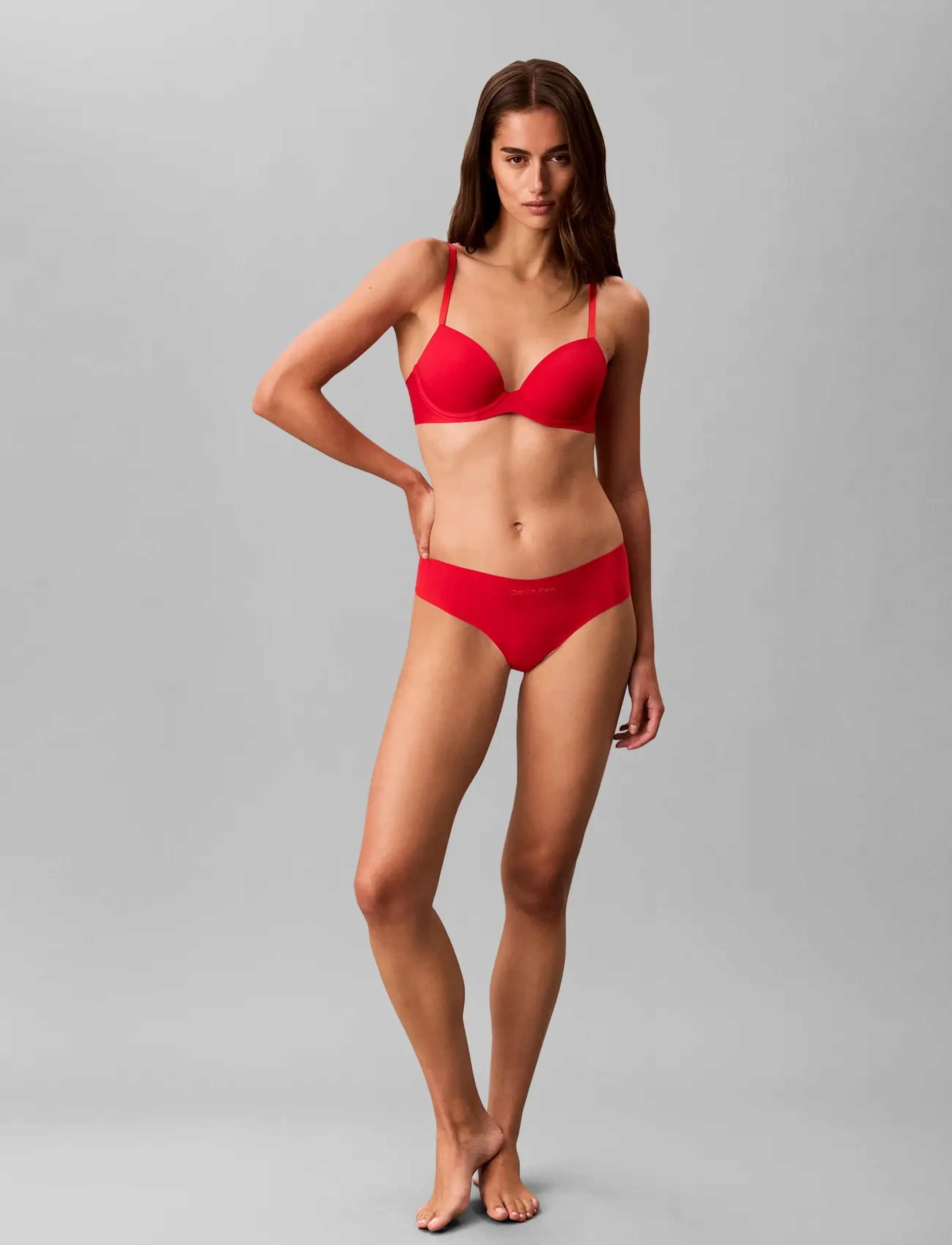 Calvin Klein - THONG - stringtrosor - goji berry - 0