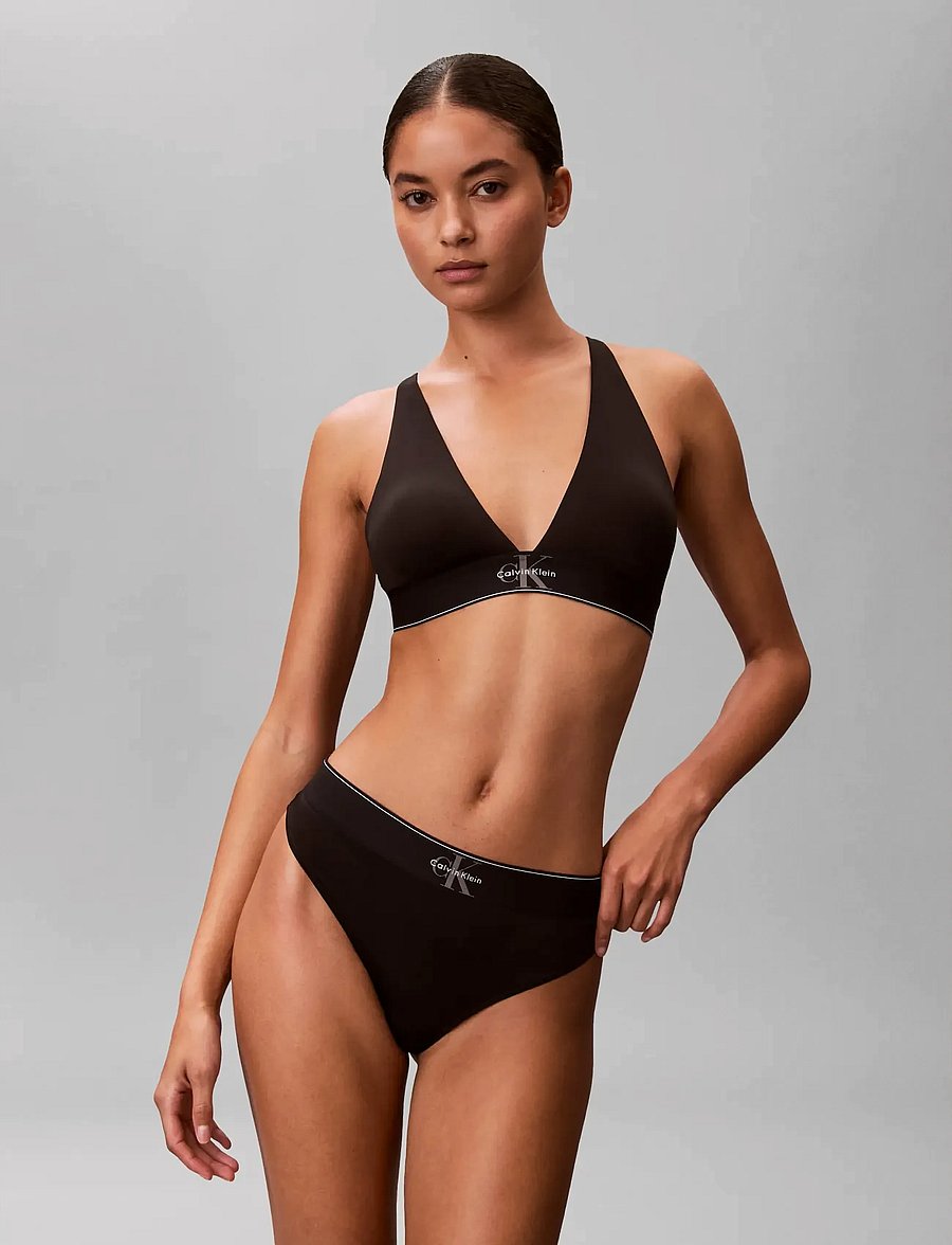 Calvin Klein - THONG - stringtrosor - black - 3