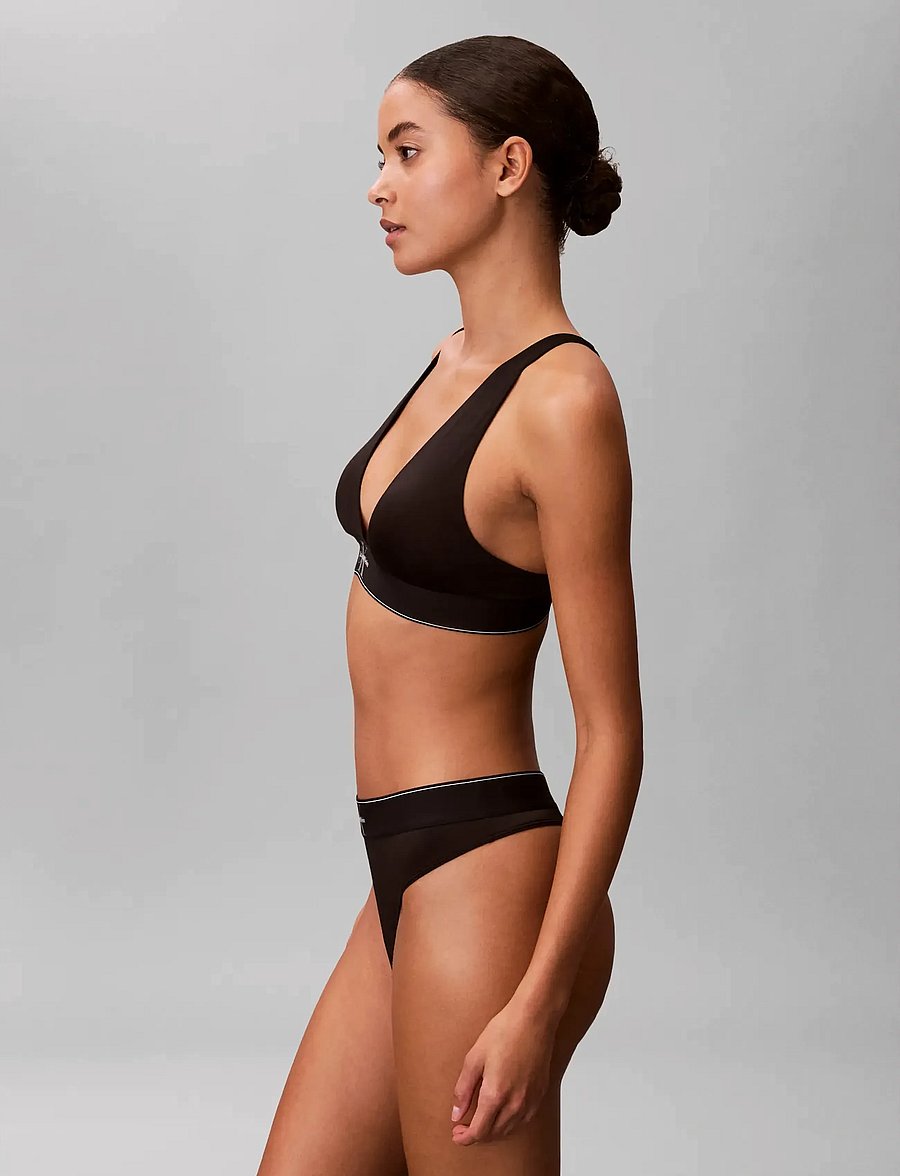 Calvin Klein - THONG - stringtrosor - black - 5