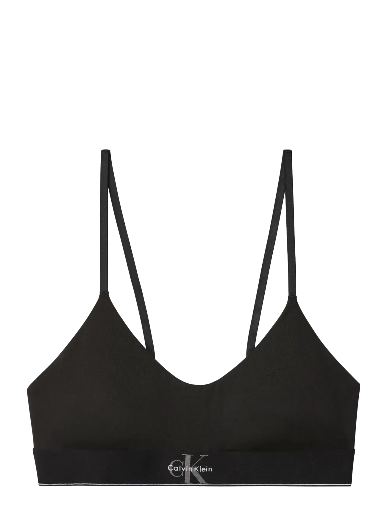 Calvin Klein UNLINED BRALETTE - BHs - BLACK / black
