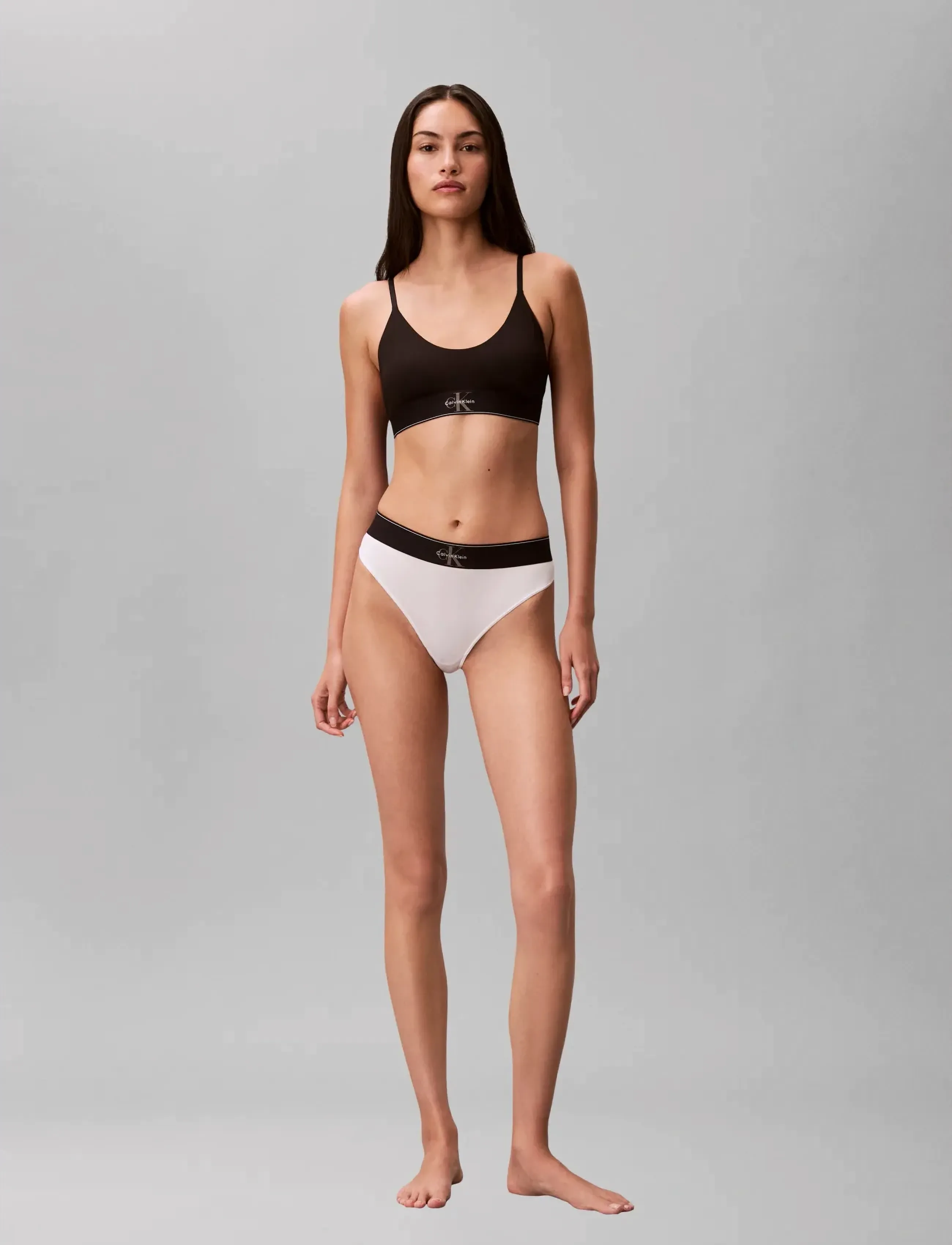 Calvin Klein Unlined Bralette, L, Soft Bras, Schwarz - Frauen