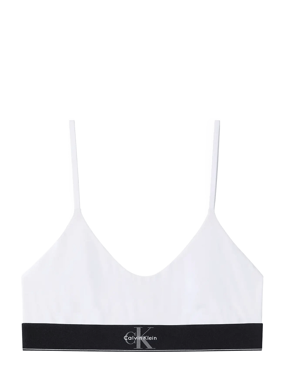Calvin Klein - UNLINED BRALETTE - bralette - white - 1