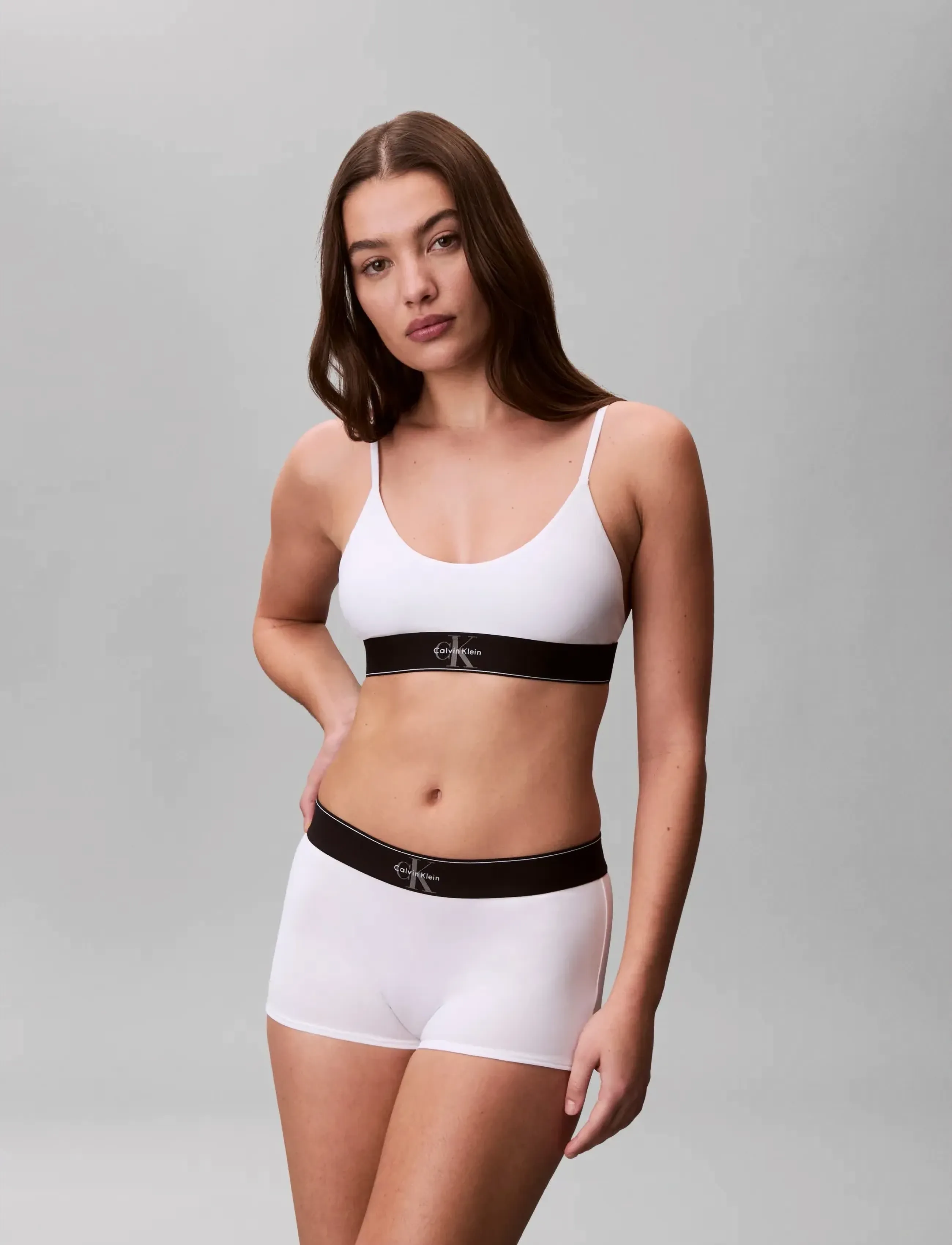 Calvin Klein - UNLINED BRALETTE - bralette - white - 3