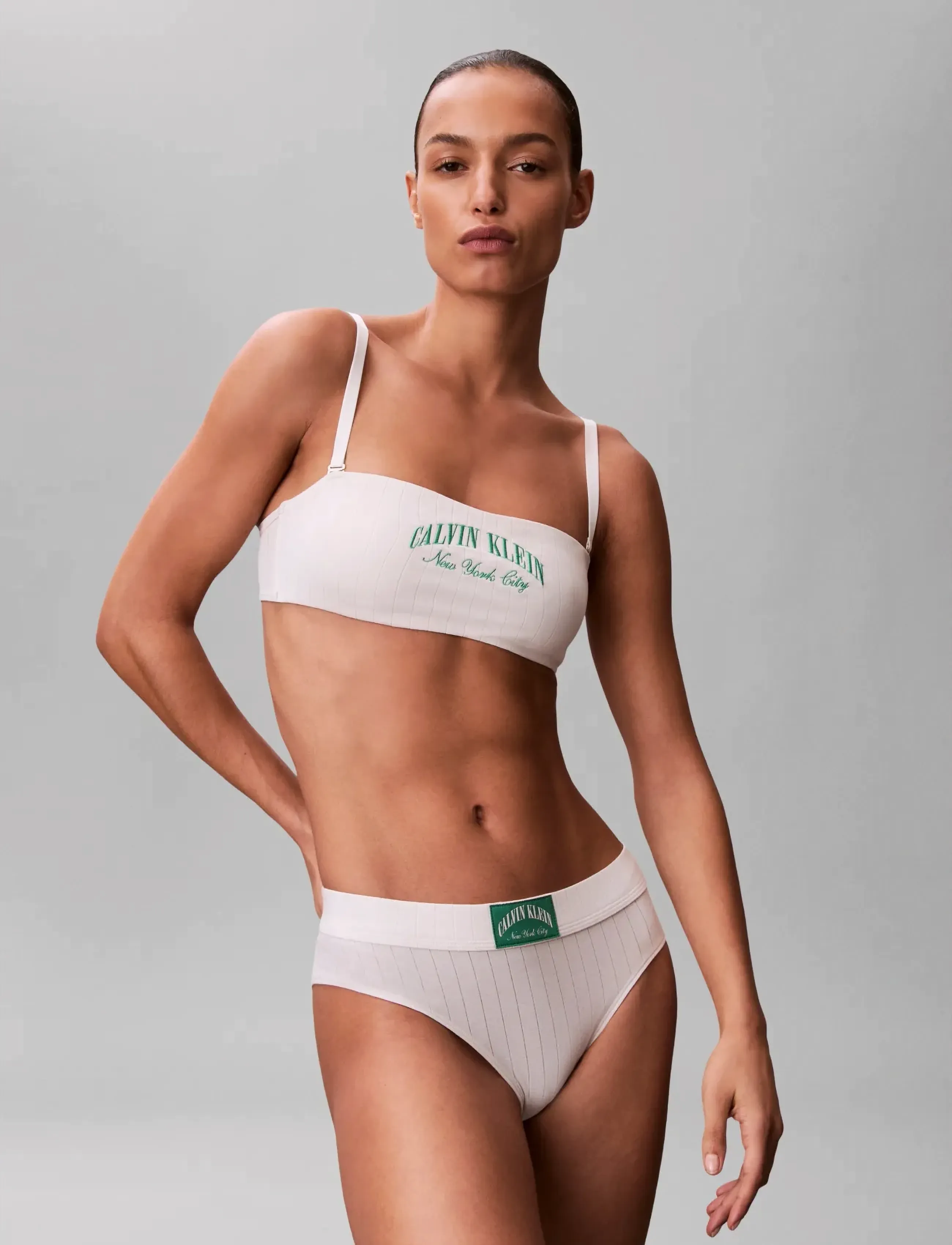 Calvin Klein - BIKINI - püksikud - tofu - 3