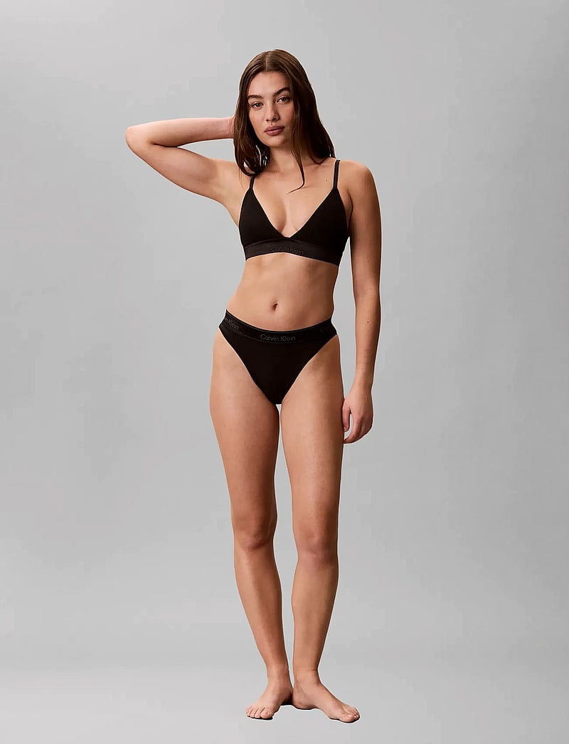 Calvin Klein - LIGHTLY LINED TRIANGLE - bralette - black - 0