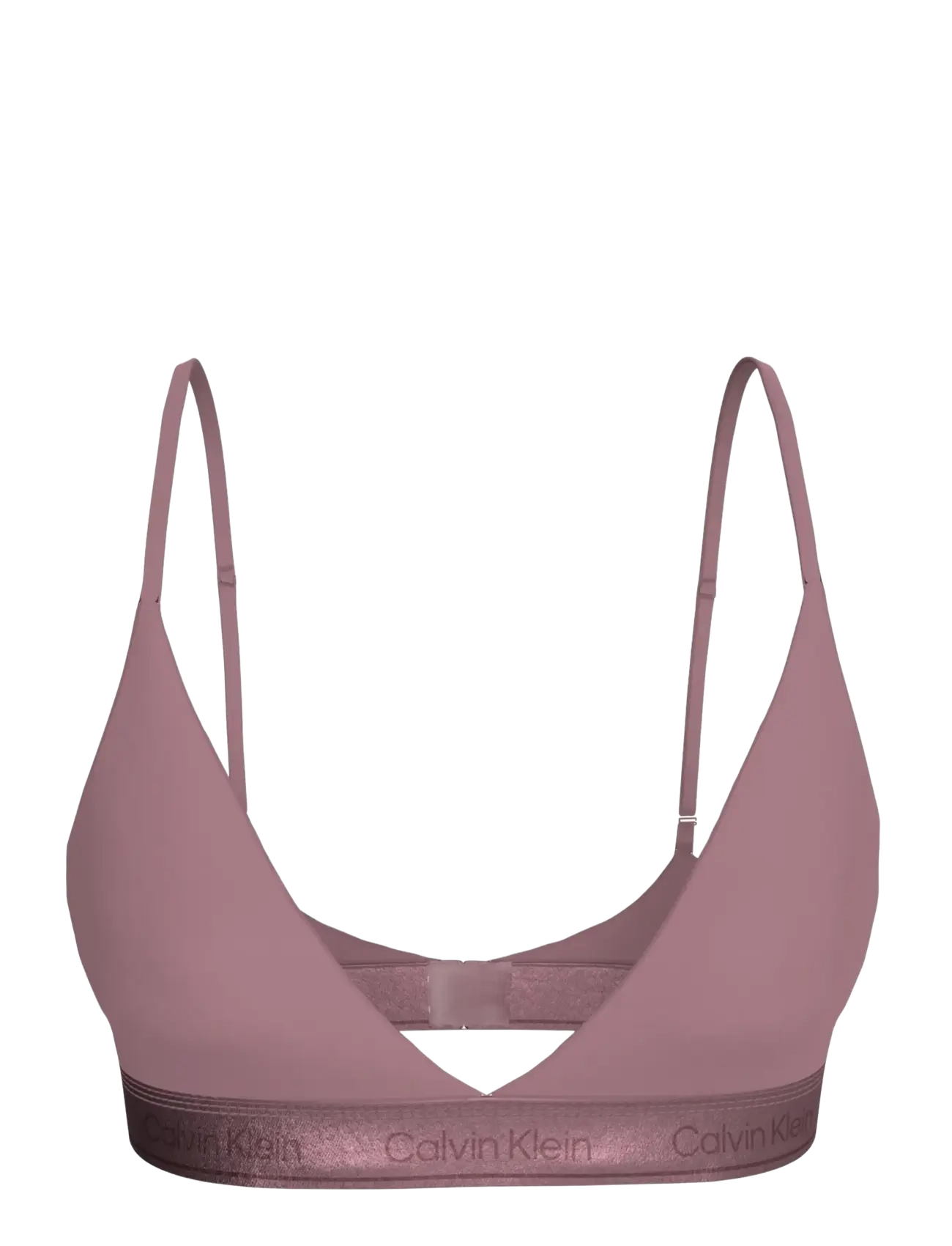 CALVIN KLEIN Lightly Lined Triangle Lila - XL - Damen