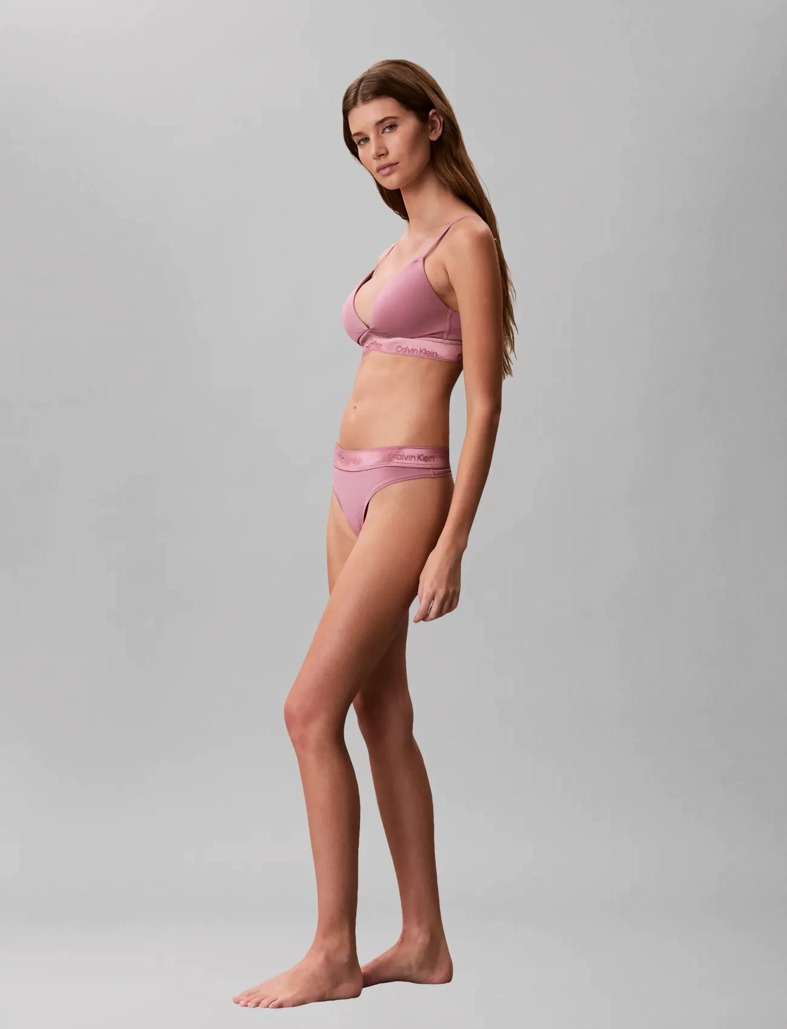 Calvin Klein - LIGHTLY LINED TRIANGLE - bralette - soft mauve - 5