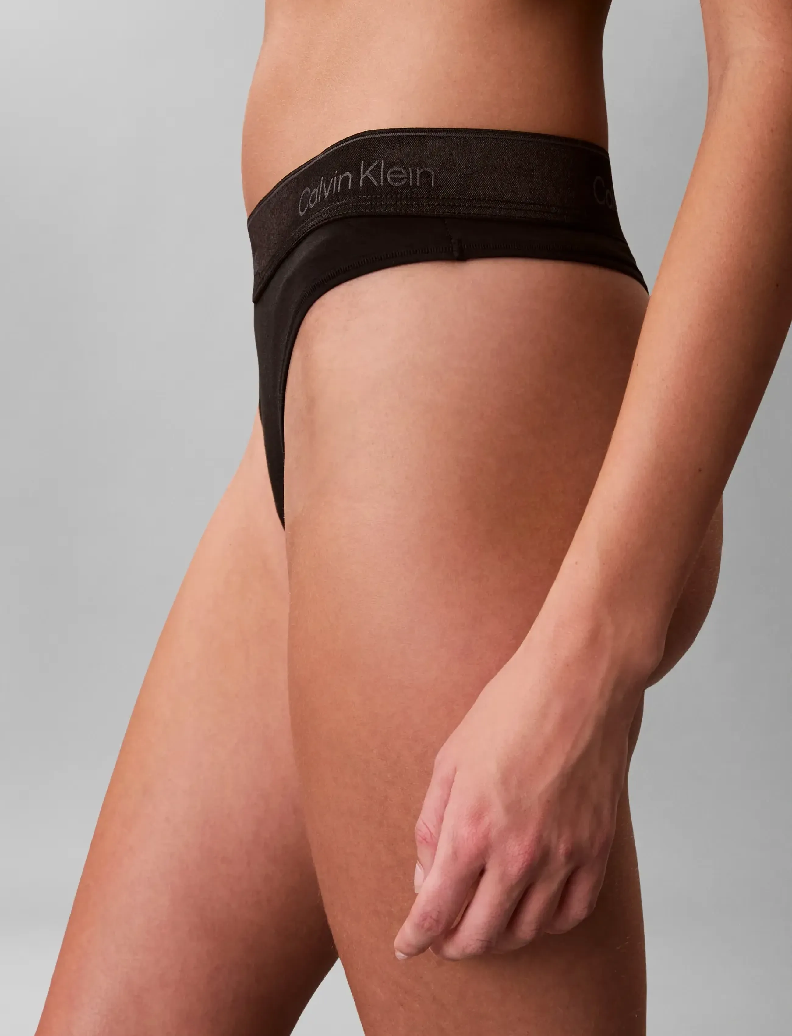 Calvin Klein - THONG - thongs - black - 4