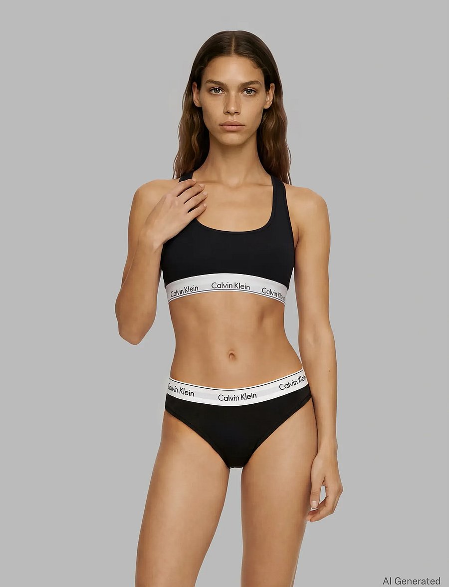 Calvin Klein - THONG 2PK - stringid - black chili oil - 0