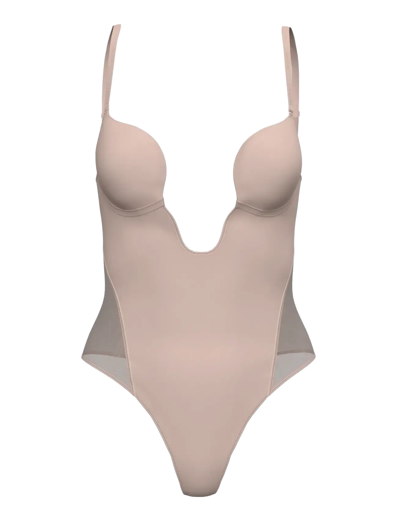 CALVIN KLEIN Bodysuit Cream - S - Damen