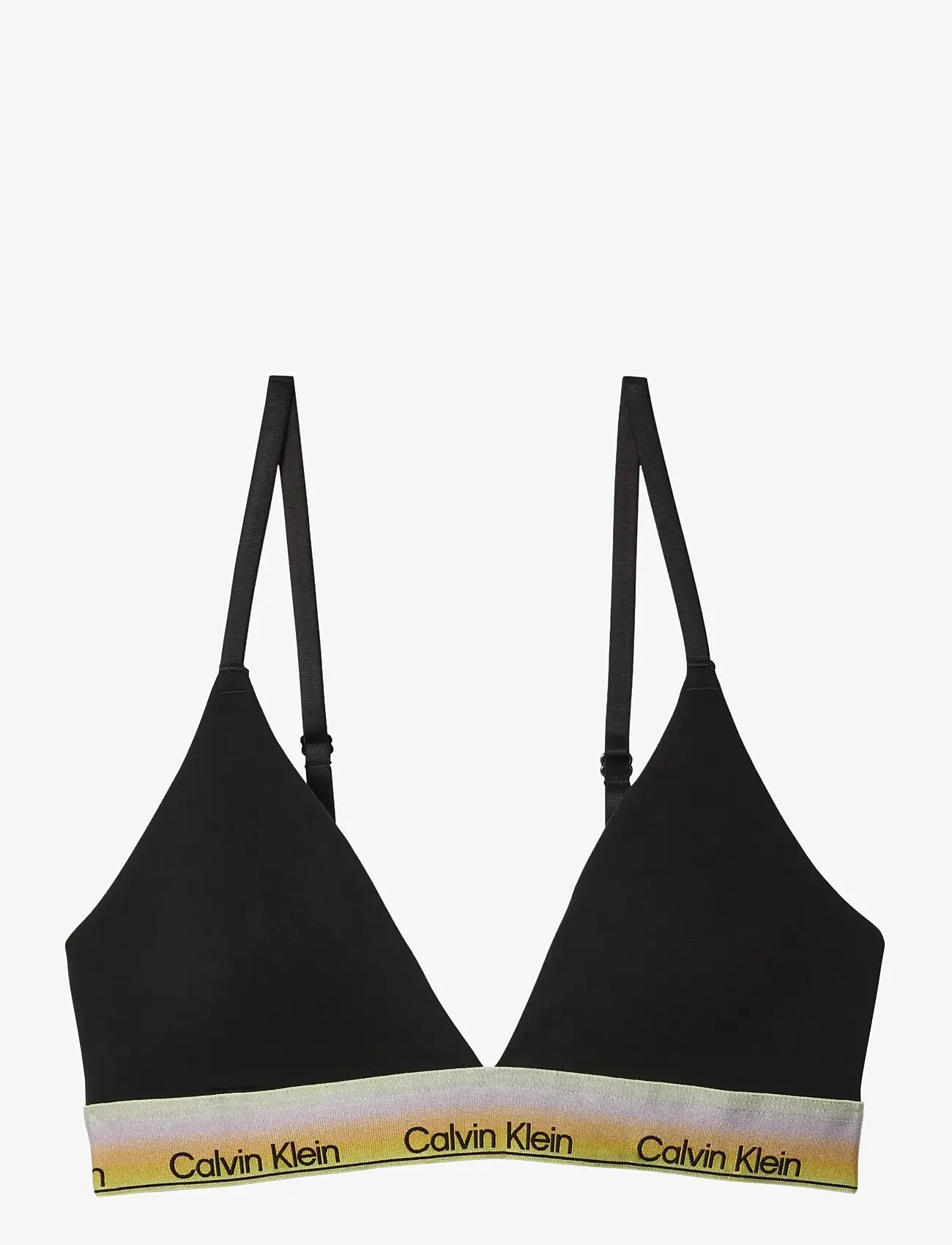 Calvin Klein - LIGHTLY LINED TRIANGLE - rinnahoidja - black - 1