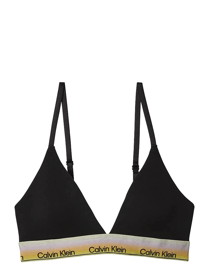 Calvin Klein - LIGHTLY LINED TRIANGLE - rinnahoidja - black - 1