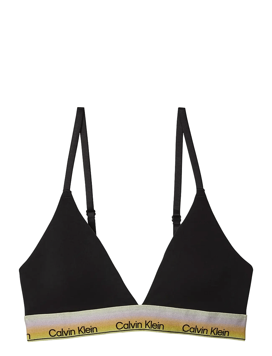 Calvin Klein - LIGHTLY LINED TRIANGLE - bralette - black - 1