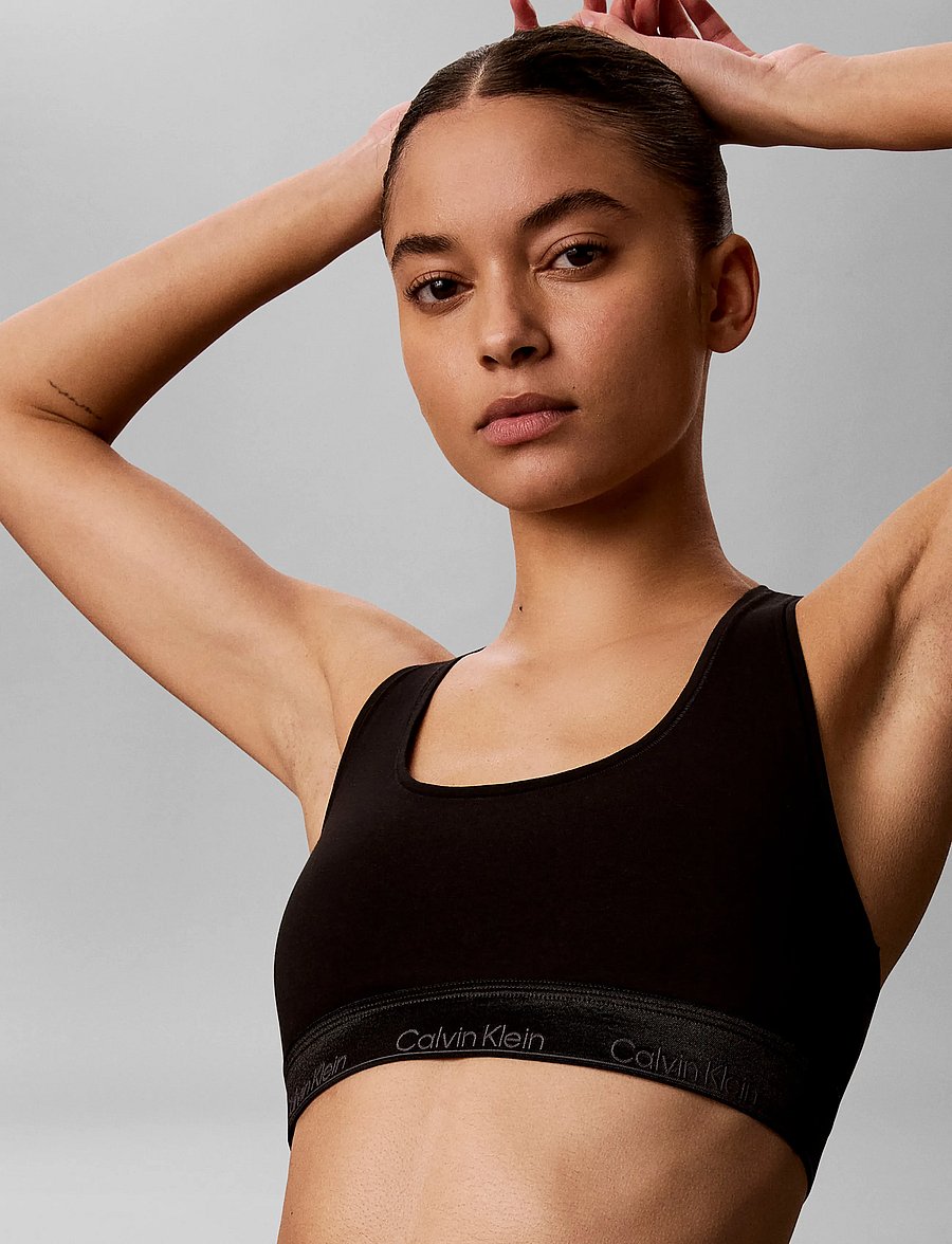 Calvin Klein - UNLINED BRALETTE - bralette - black - 4