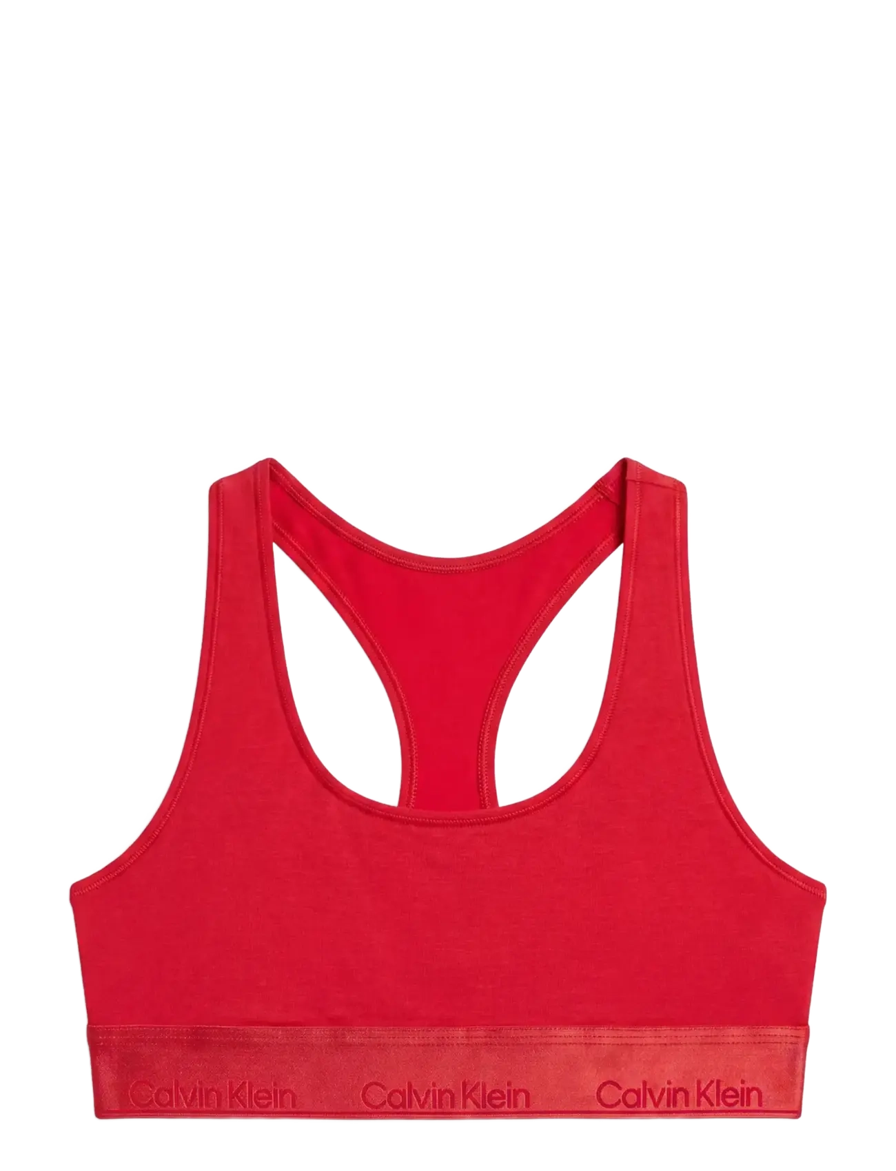 Calvin Klein UNLINED BRALETTE - Farben der Saison - GOJI BERRY / red