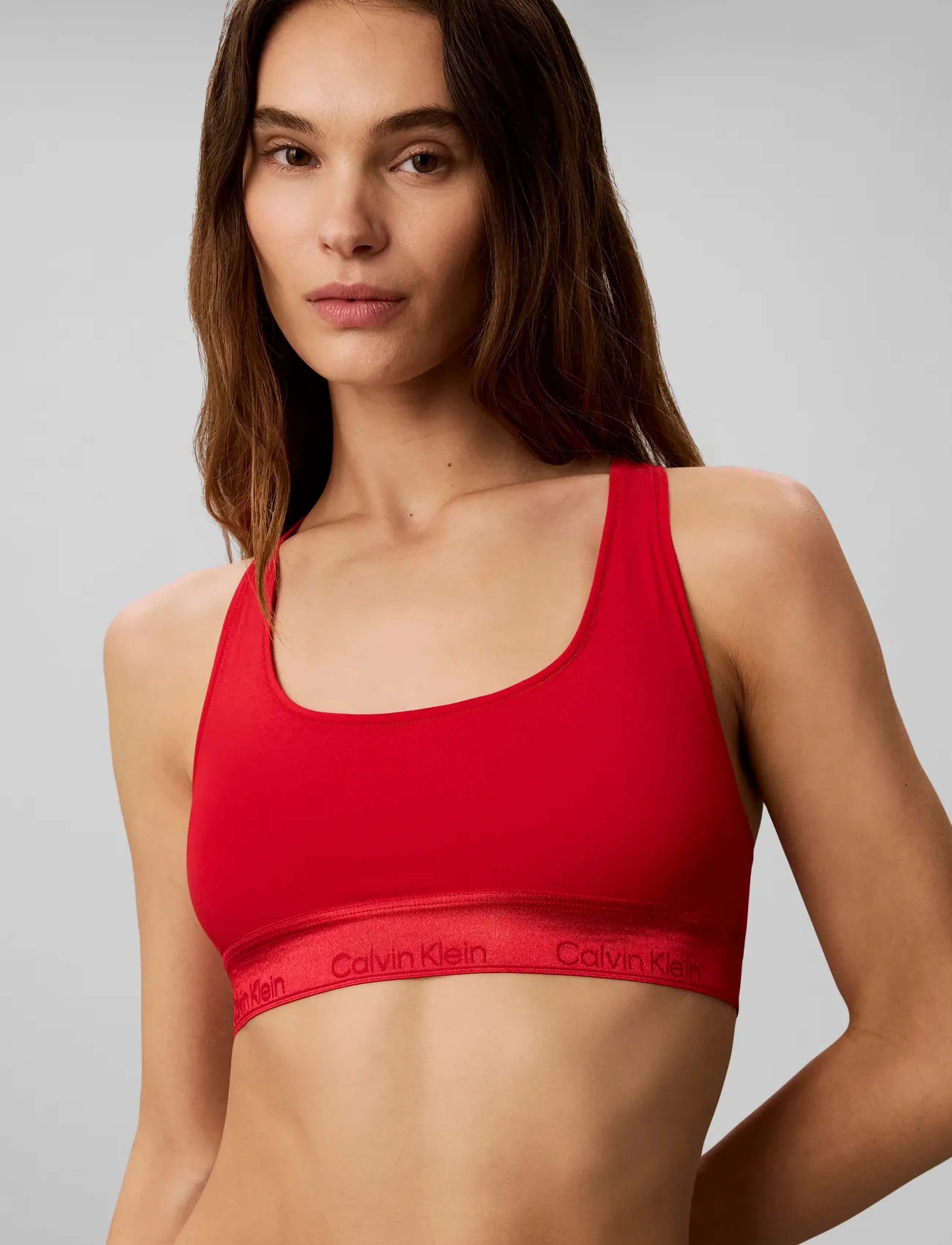 Calvin Klein - UNLINED BRALETTE - bralette - goji berry - 4