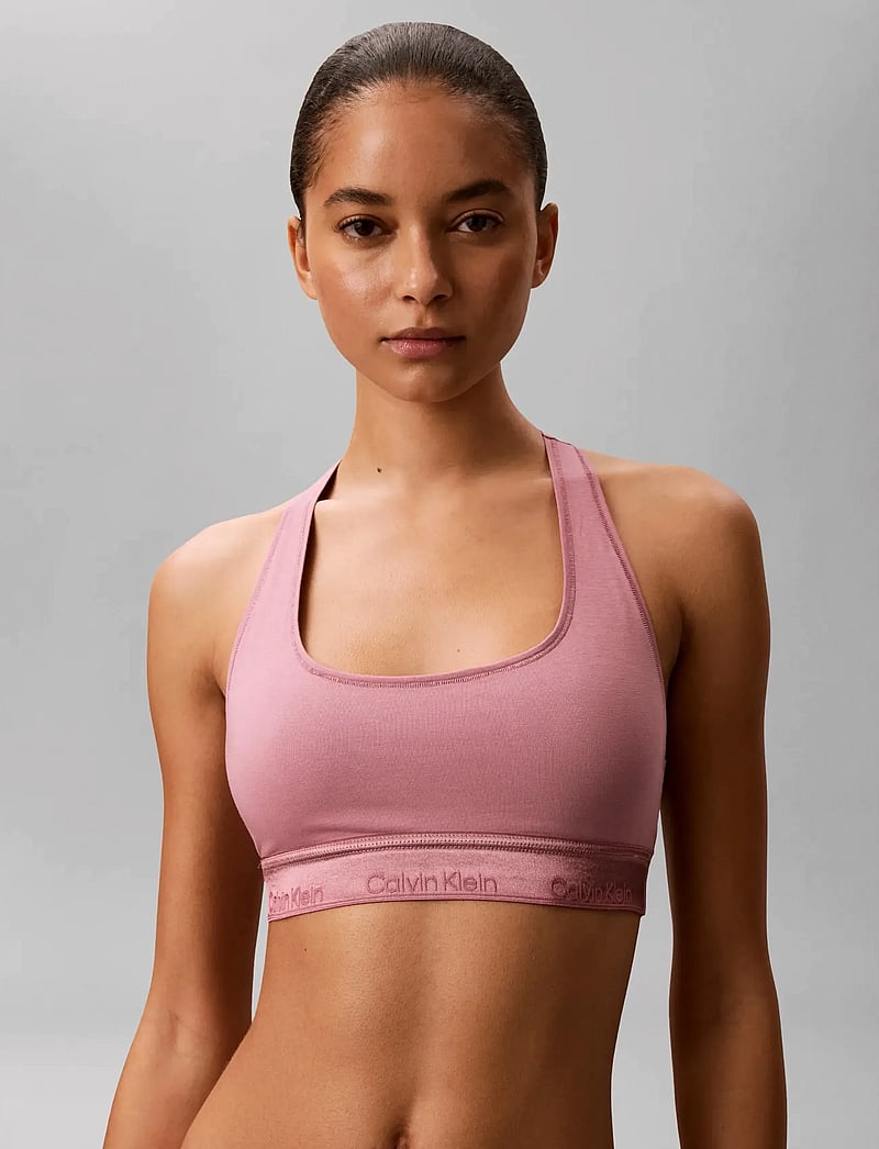Calvin Klein - UNLINED BRALETTE - bralette - soft mauve - 5