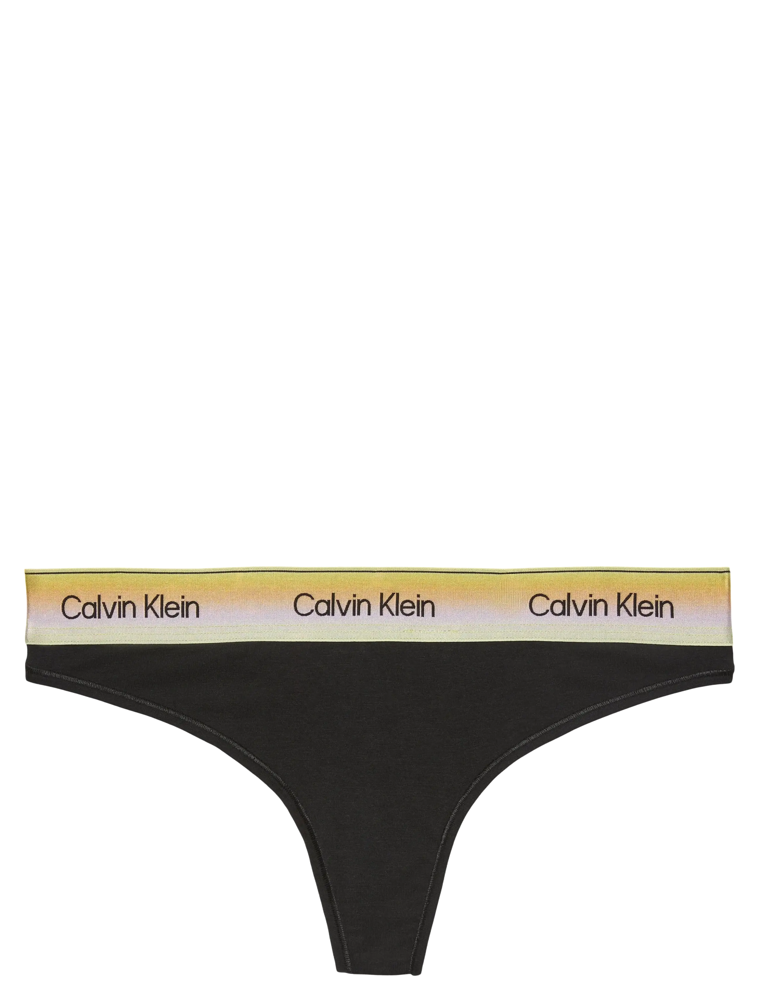 Calvin Klein THONG - String - BLACK / black