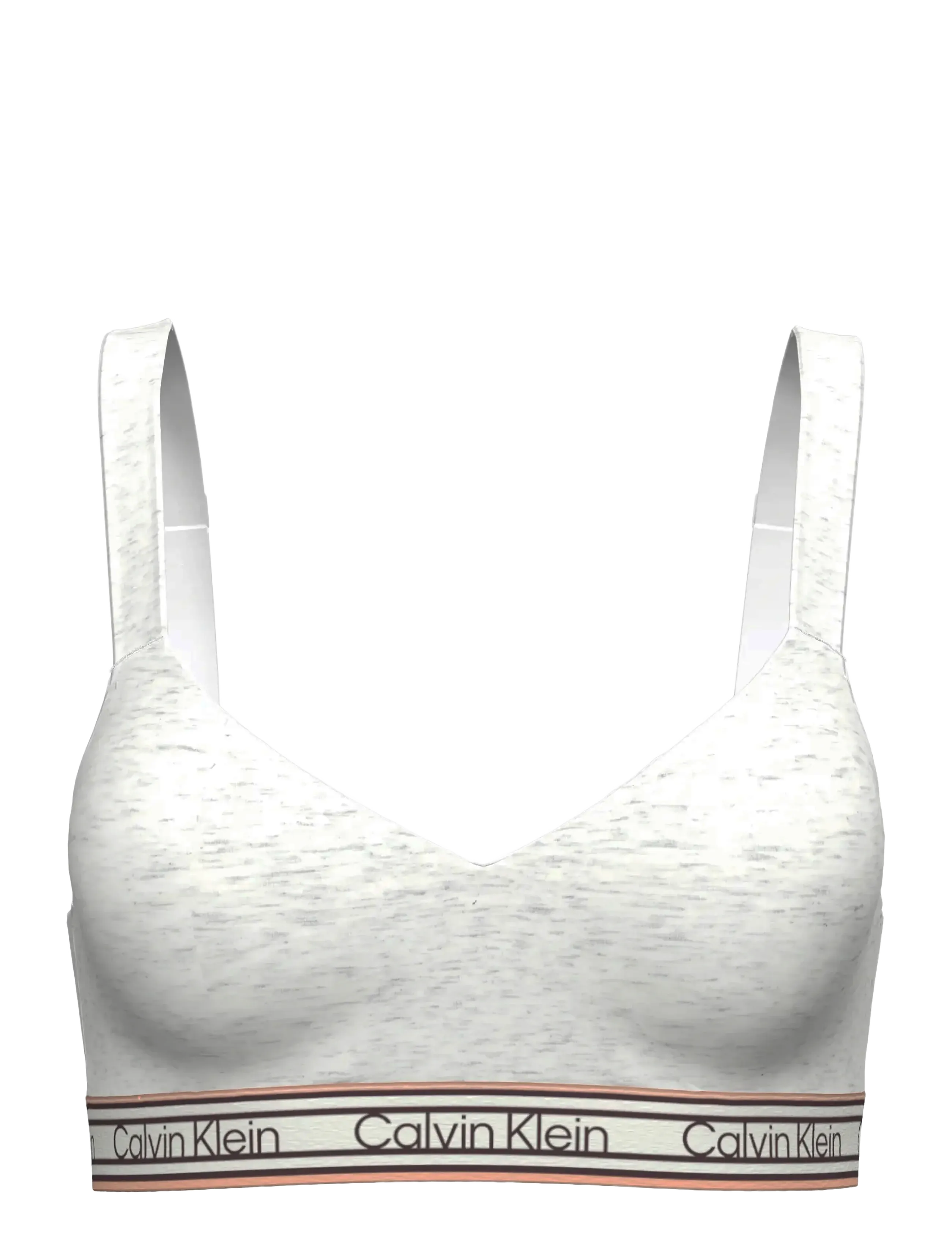 Calvin Klein LIFT BRALETTE - Bløde BH'er - SNOW HEATHER / grey
