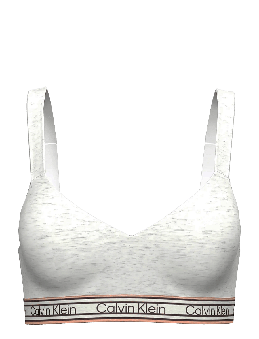 Calvin Klein - LIFT BRALETTE - rinnahoidja - snow heather - 1