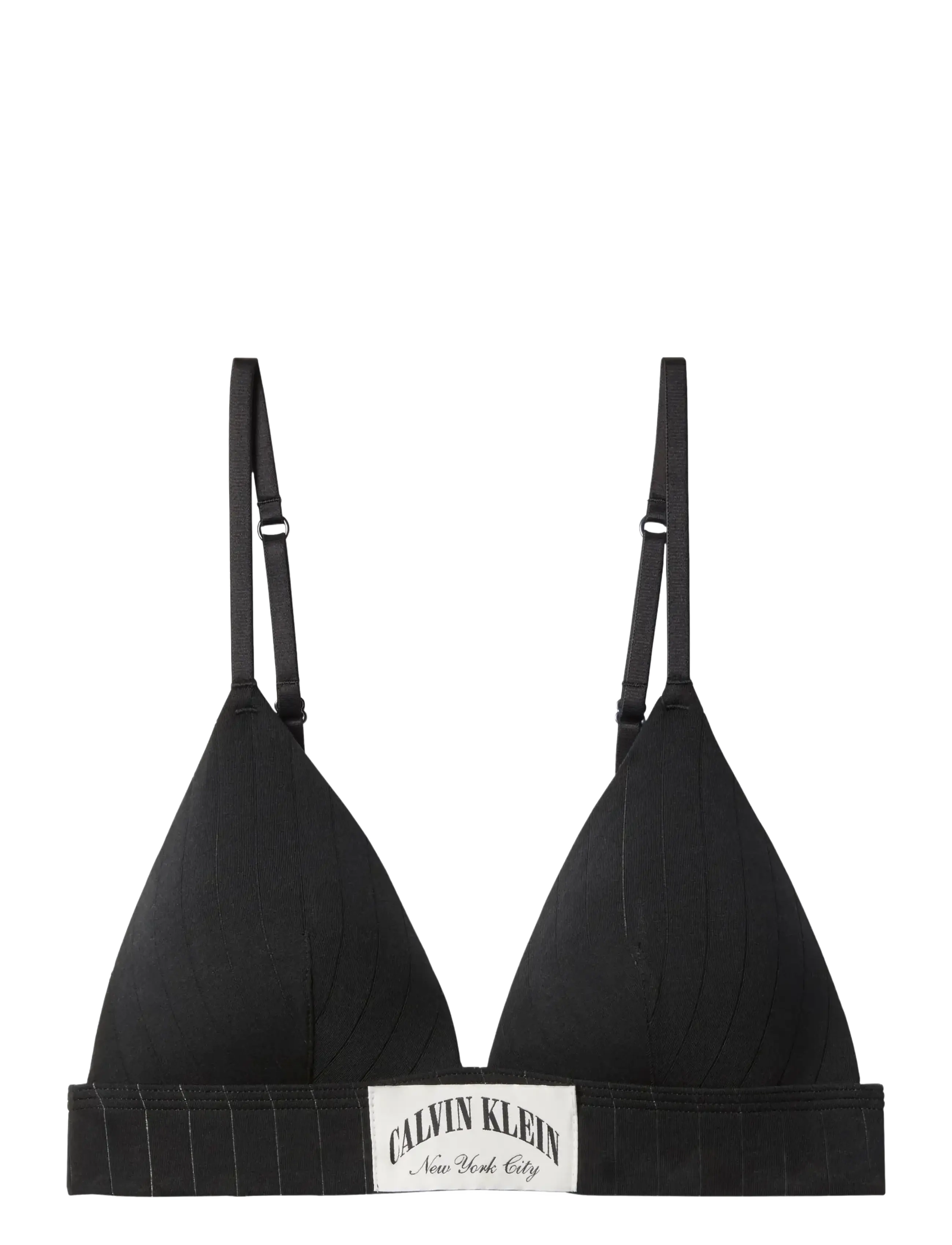 CALVIN KLEIN Lightly Lined Triangle Schwarz - M - Damen