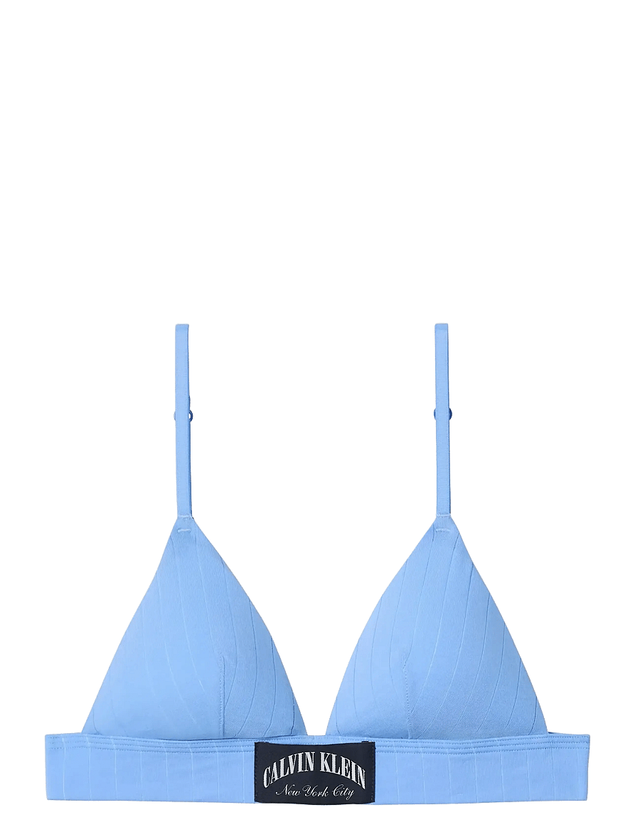 Calvin Klein - LIGHTLY LINED TRIANGLE - bralette - blue descent - 1