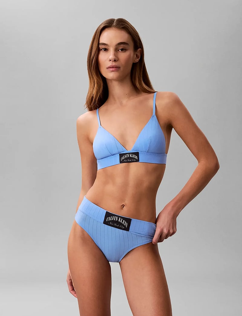 Calvin Klein - LIGHTLY LINED TRIANGLE - bralette - blue descent - 3